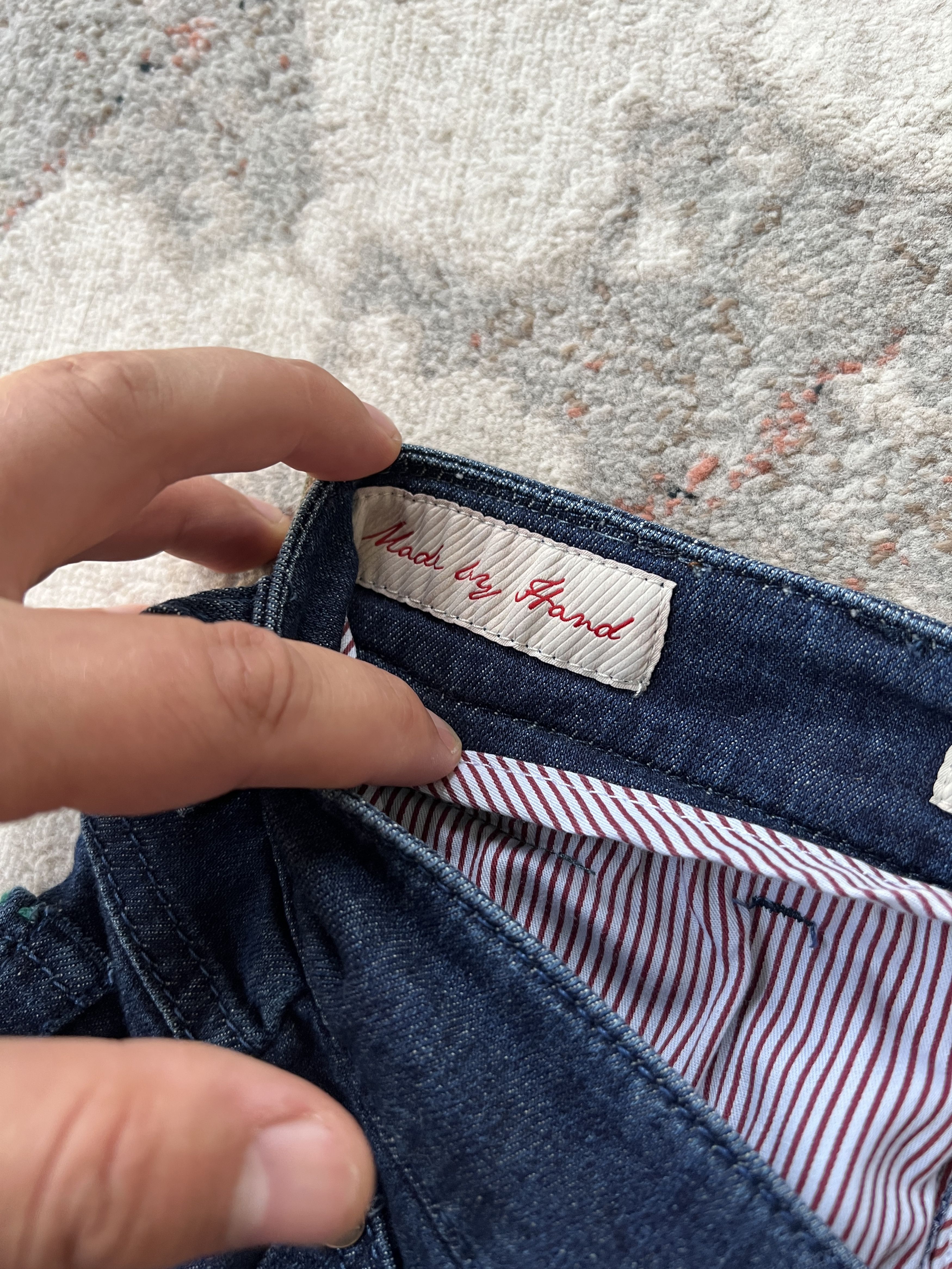 Designer Portofino Jeans Size US 34 / EU 50 - 8 Thumbnail