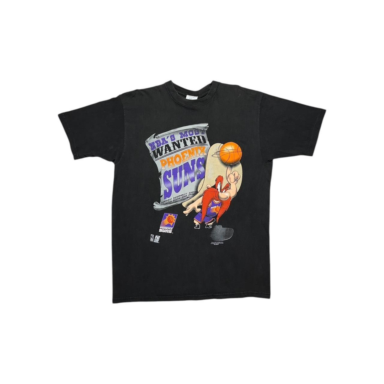 NBA × Vintage × Warner Bros Vintage Phoenix Suns Yosemite Sam T-Shirt Size US L / EU 52-54 / 3 - 1 Thumbnail