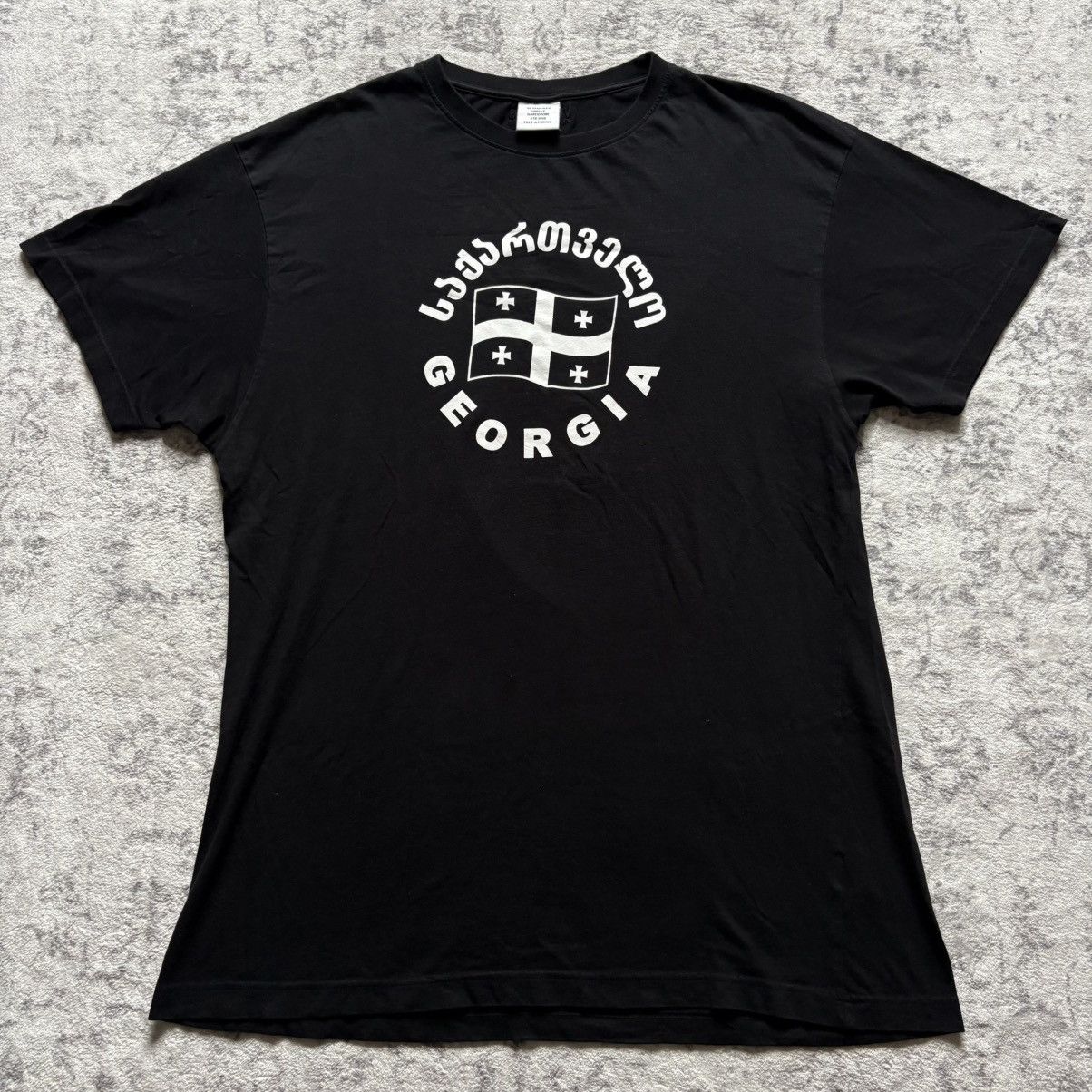 Vetements VETEMENTS GEORGIA T SHIRT BLACK | Grailed