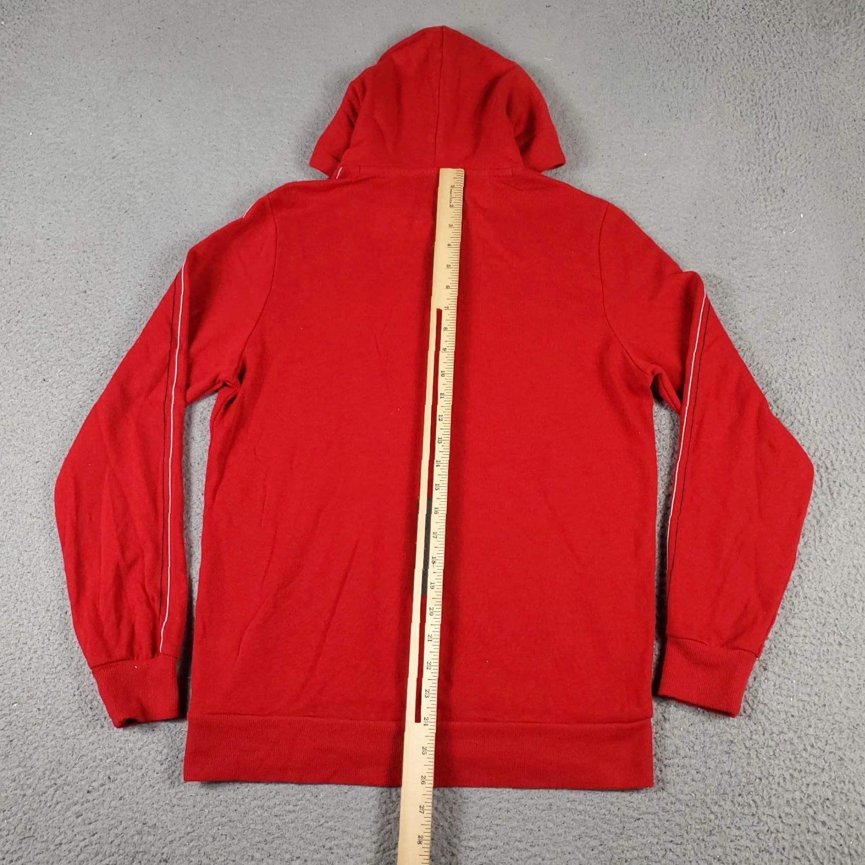 Tommy Hilfiger Tommy Hilfiger Hoodie Mens Small Red Casual Pullover Zip Sweatshirt Size US S / EU 44-46 / 1 - 6 Thumbnail