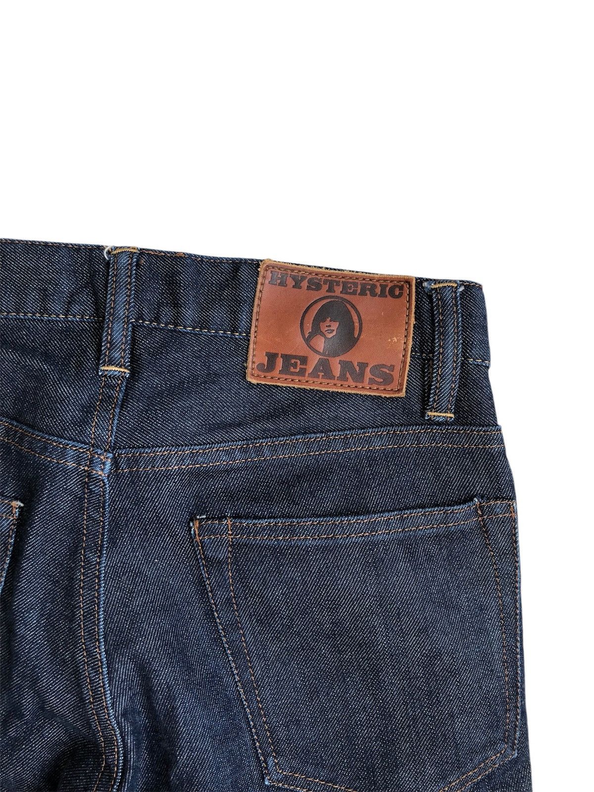 Hysteric Glamour × Japanese Brand × Vintage Hysteric Glamour blue studded jeans Size 26" / US 2 / IT 38 - 4 Thumbnail
