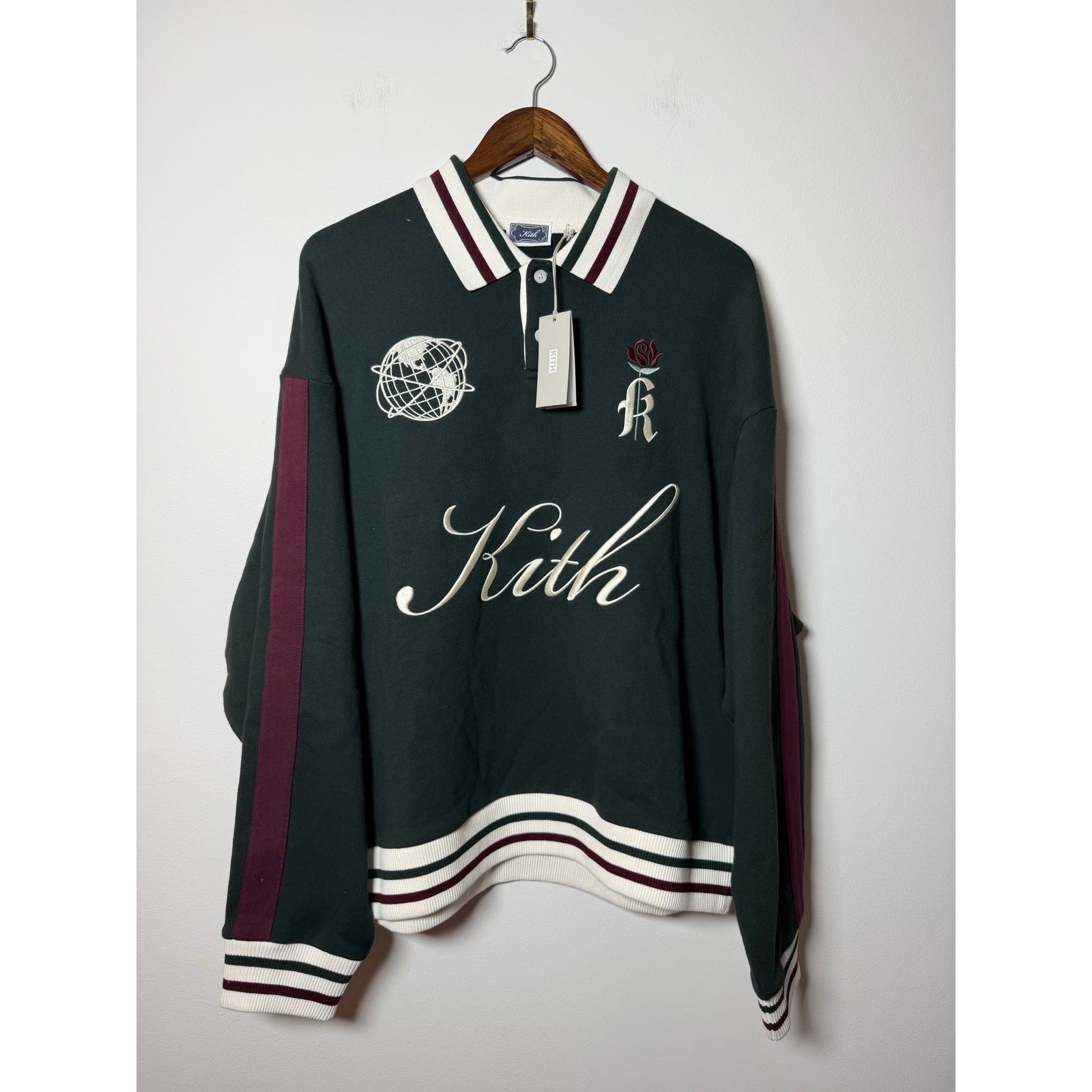 Kith × Streetwear Nelson Collared Pullover sz M | Grailed