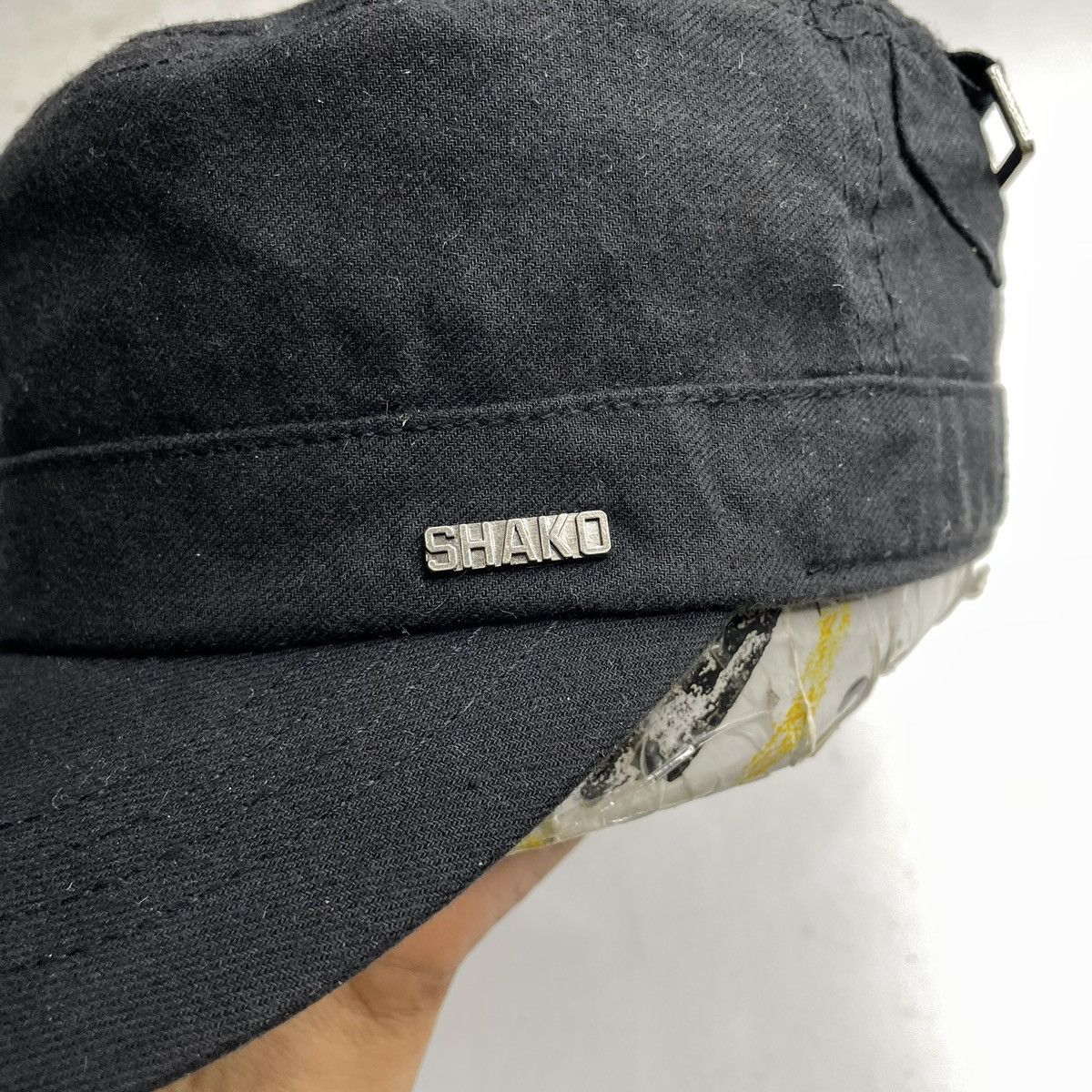 Hunter × Michel Klein Two fold cadet hat with accessories. Thin material Size ONE SIZE - 4 Thumbnail
