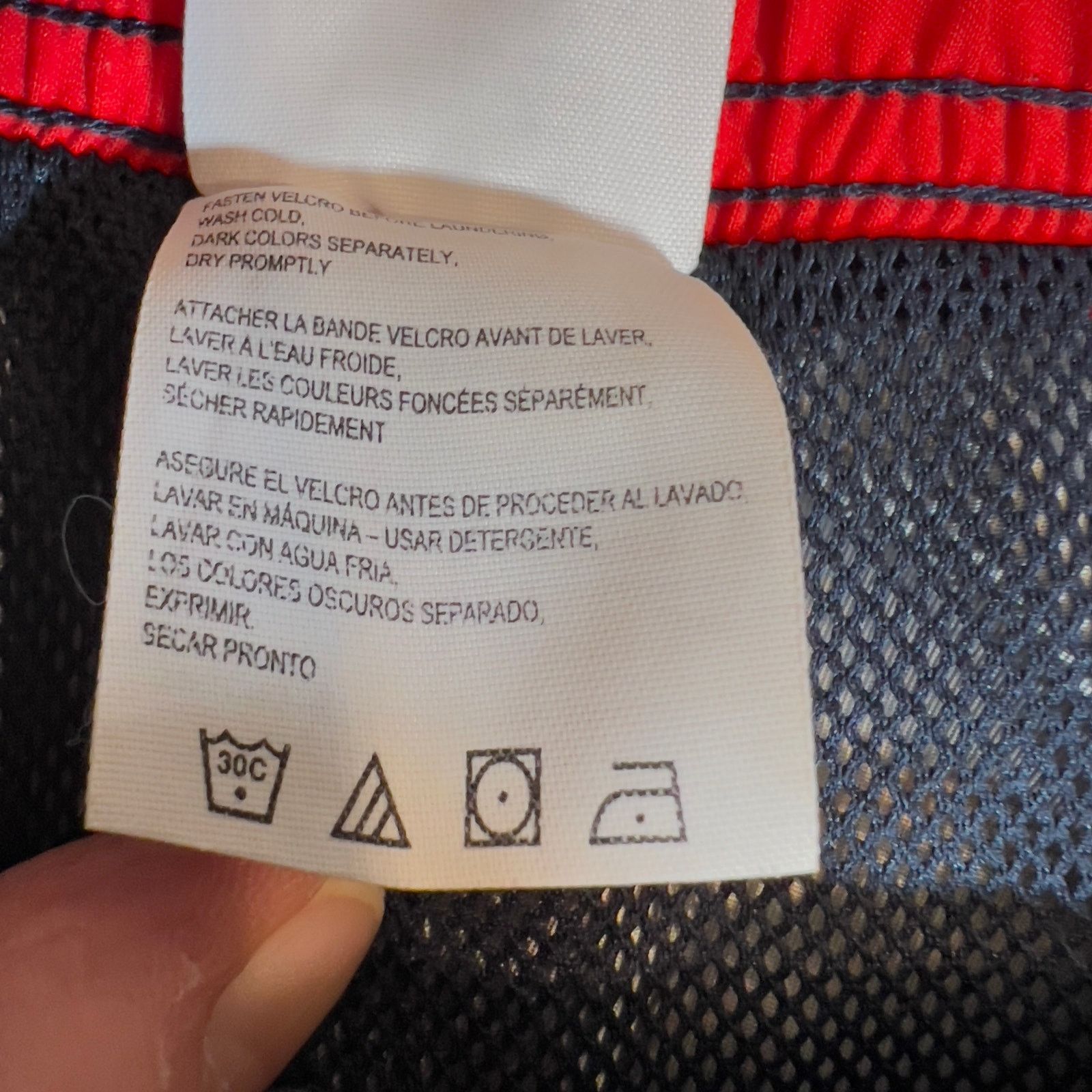 Speedo Speedo Bathing Suit Trunks Men's Small Mesh Lined Pockets Size US 31 - 14 Thumbnail