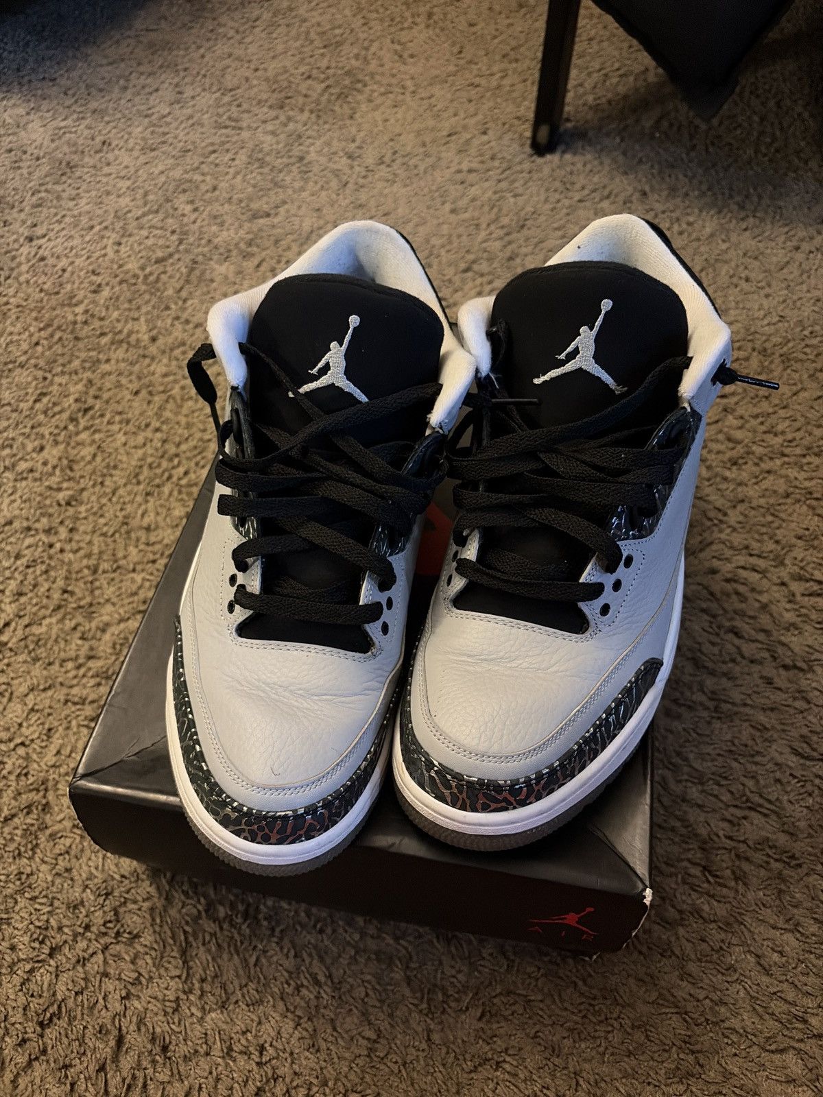 Jordan Brand jordan 3 wolf grey size 11 Size US 11 / EU 44 - 2 Thumbnail