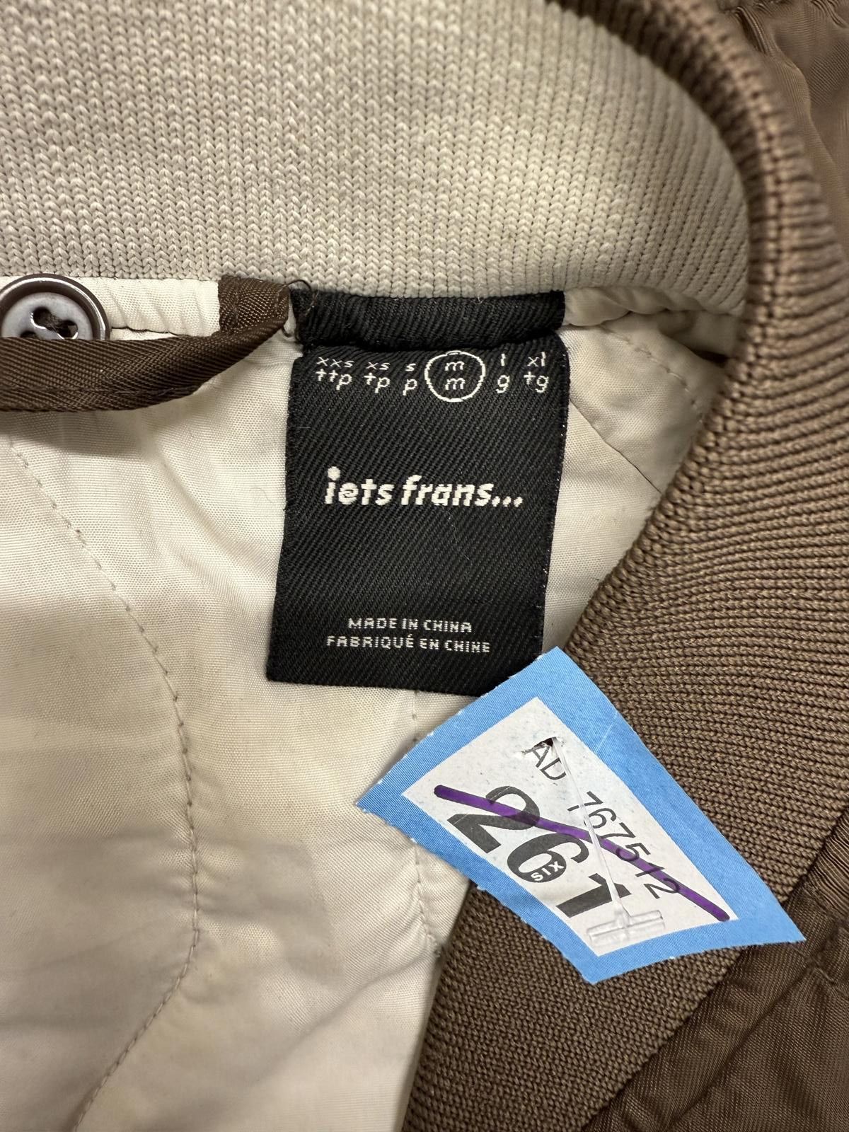 Other Brown Bomber Jacket with Zip Pockets Size US M / EU 48-50 / 2 - 2 Thumbnail
