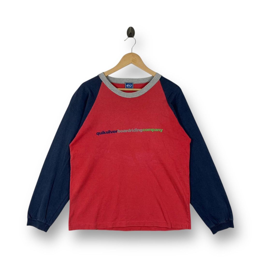 Quiksilver Vintage QUIKSILVER long sleeve tee Size US M / EU 48-50 / 2 - 2 Thumbnail