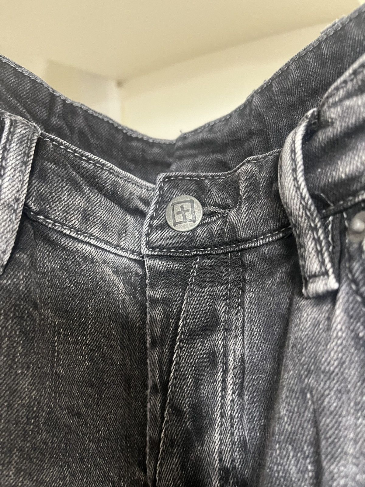 Ksubi Ksubi Van Winkle Distressed Embroidered Jeans Sz 36 Size US 36 / EU 52 - 5 Thumbnail