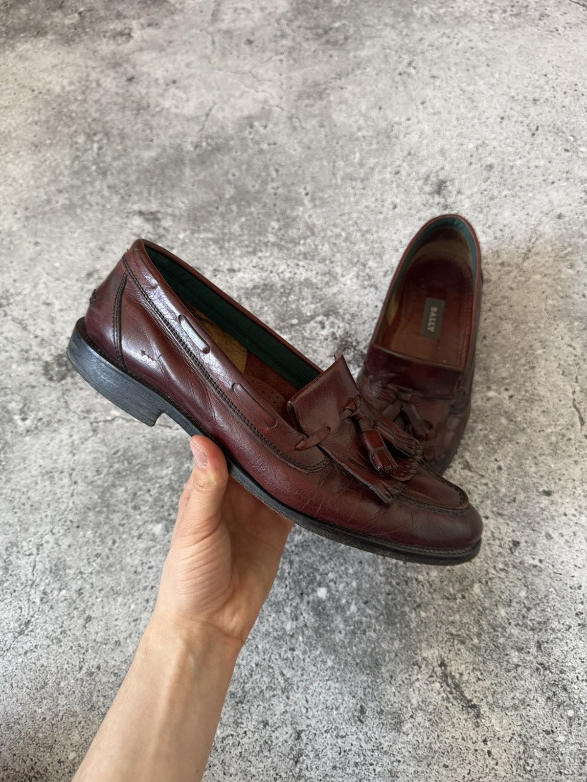 Bally Bally Loafers Real Leather Italy Casual Shoes Luxury Size US 10 / EU 43 - 4 Thumbnail