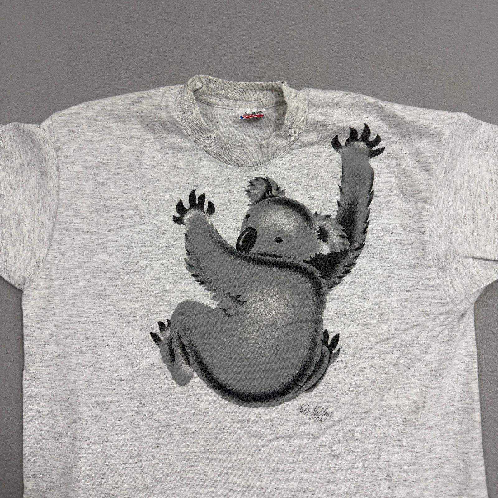 Vintage Vintage Koala Bear Graphic Shirt Large 90s Single Stitch Size US L / EU 52-54 / 3 - 2 Thumbnail