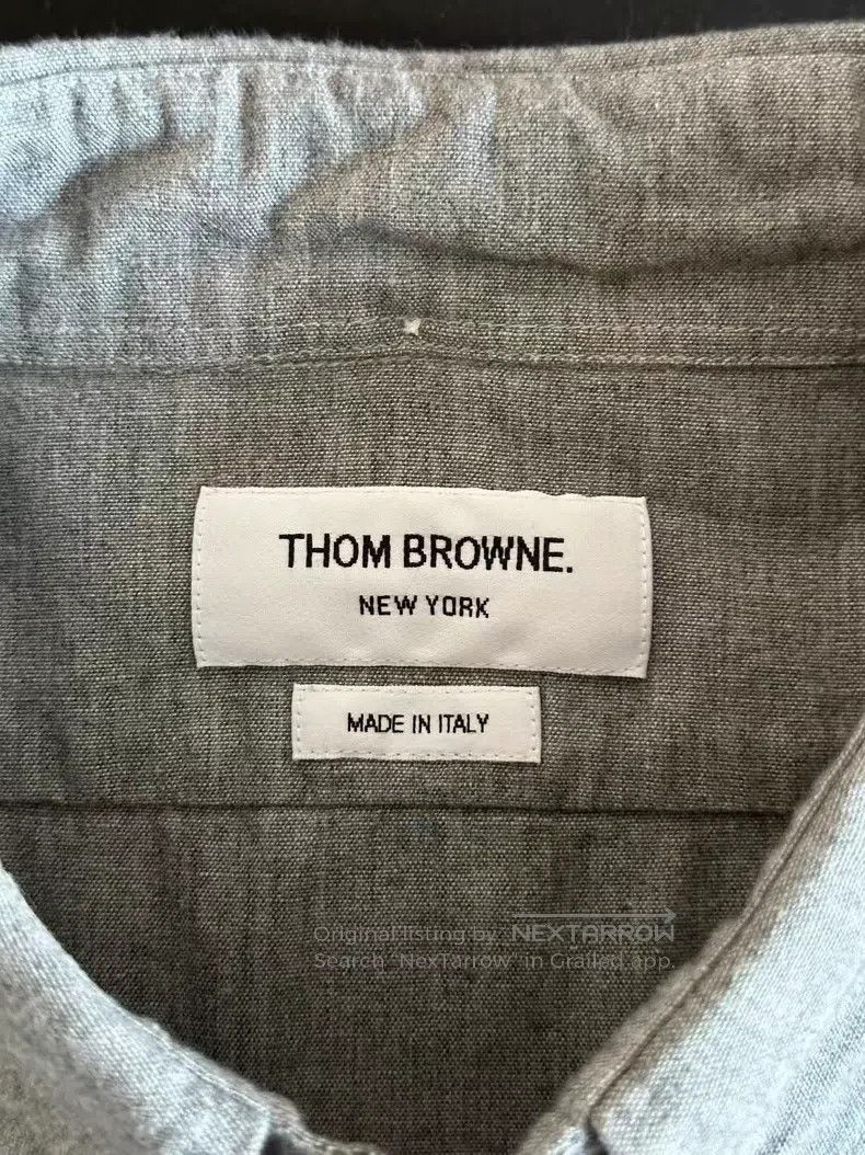 Thom Browne Thom Browne Grey armband shirt Size US XL / EU 56 / 4 - 3 Thumbnail