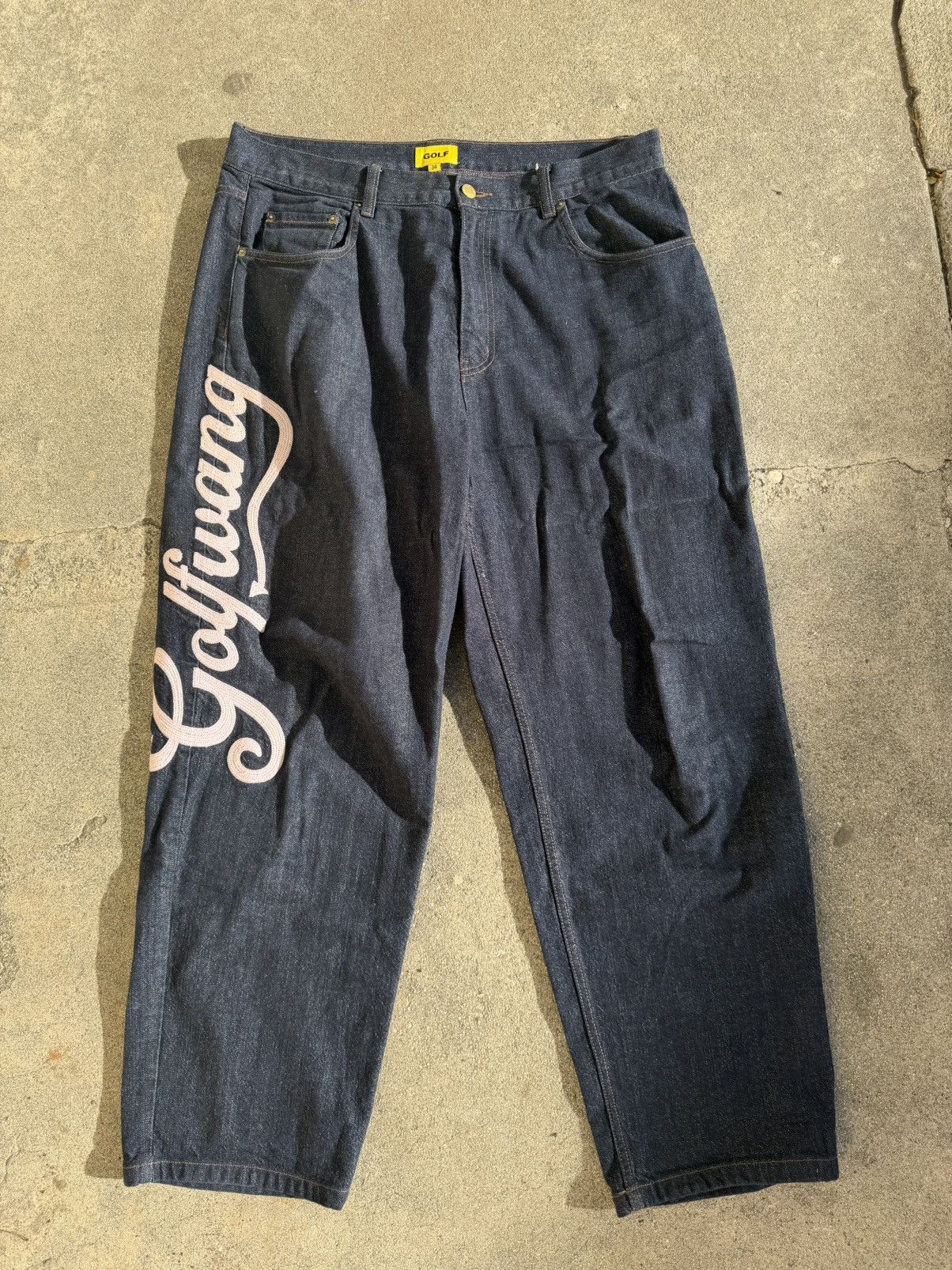 Golf Wang Golf Wang Spell Out Jeans Size US 34 / EU 50 - 1 Thumbnail