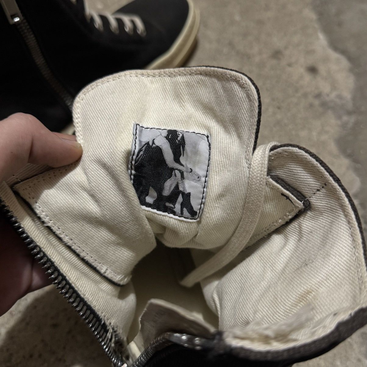 Rick Owens Rick owens drkshdw vegan ramones Size US 9 / EU 42 - 6 Thumbnail
