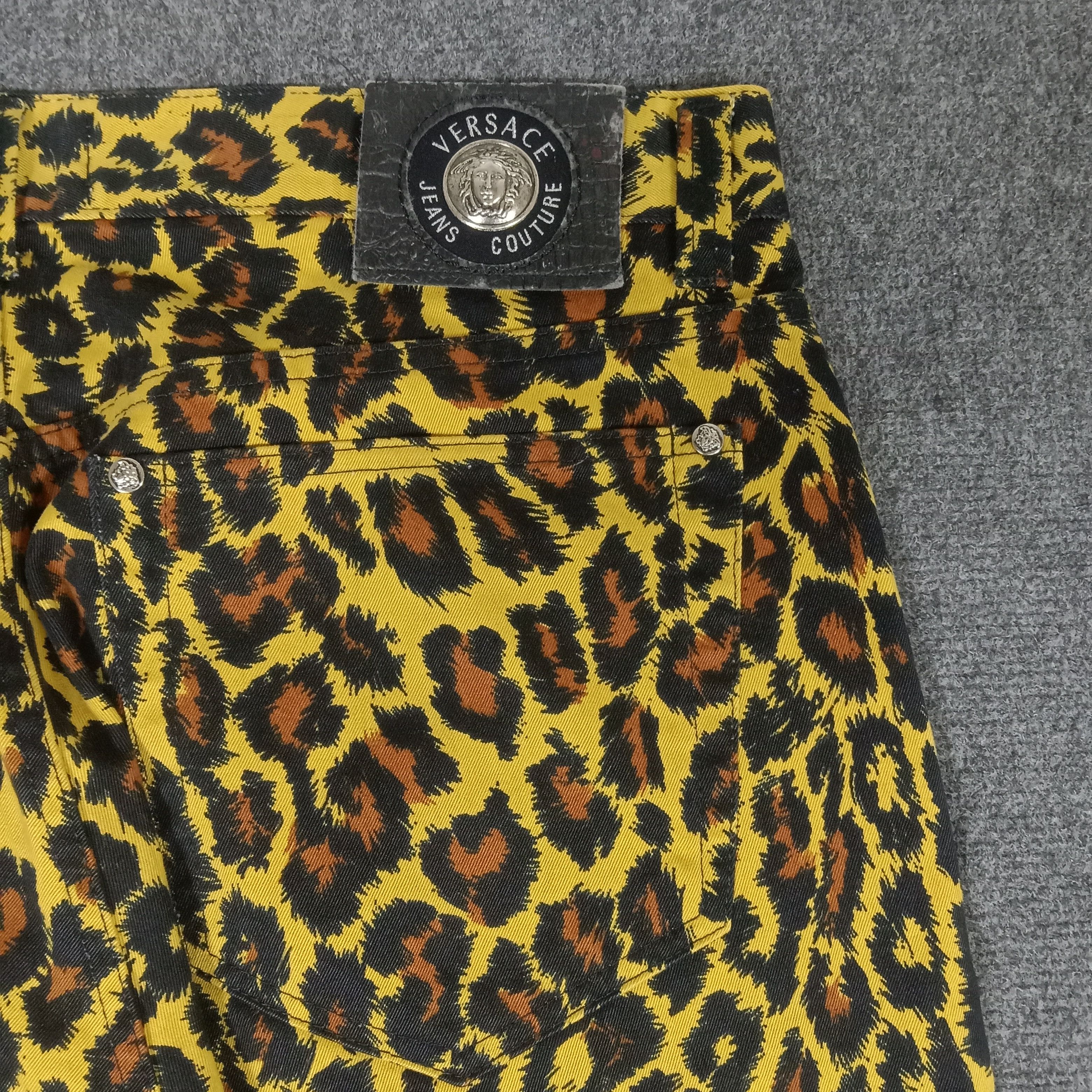 Versace Jeans Couture × Vintage Versace Jeans Couture Luxury Brand Pants Size US 35 - 3 Thumbnail