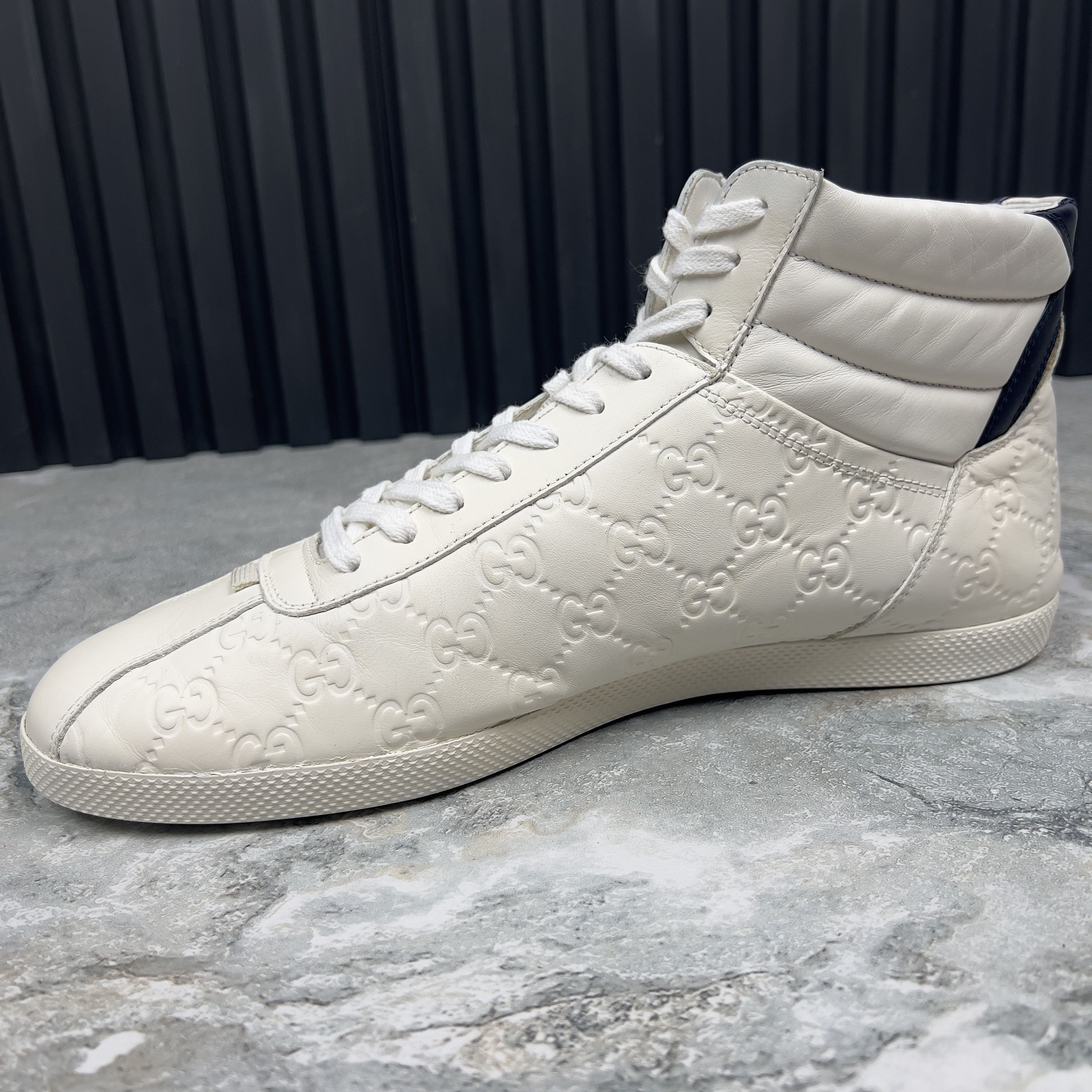 Gucci Gucci Apollo Bambi GG Monogram Sneakers Leather Size US 10.5 / EU 43-44 - 7 Thumbnail