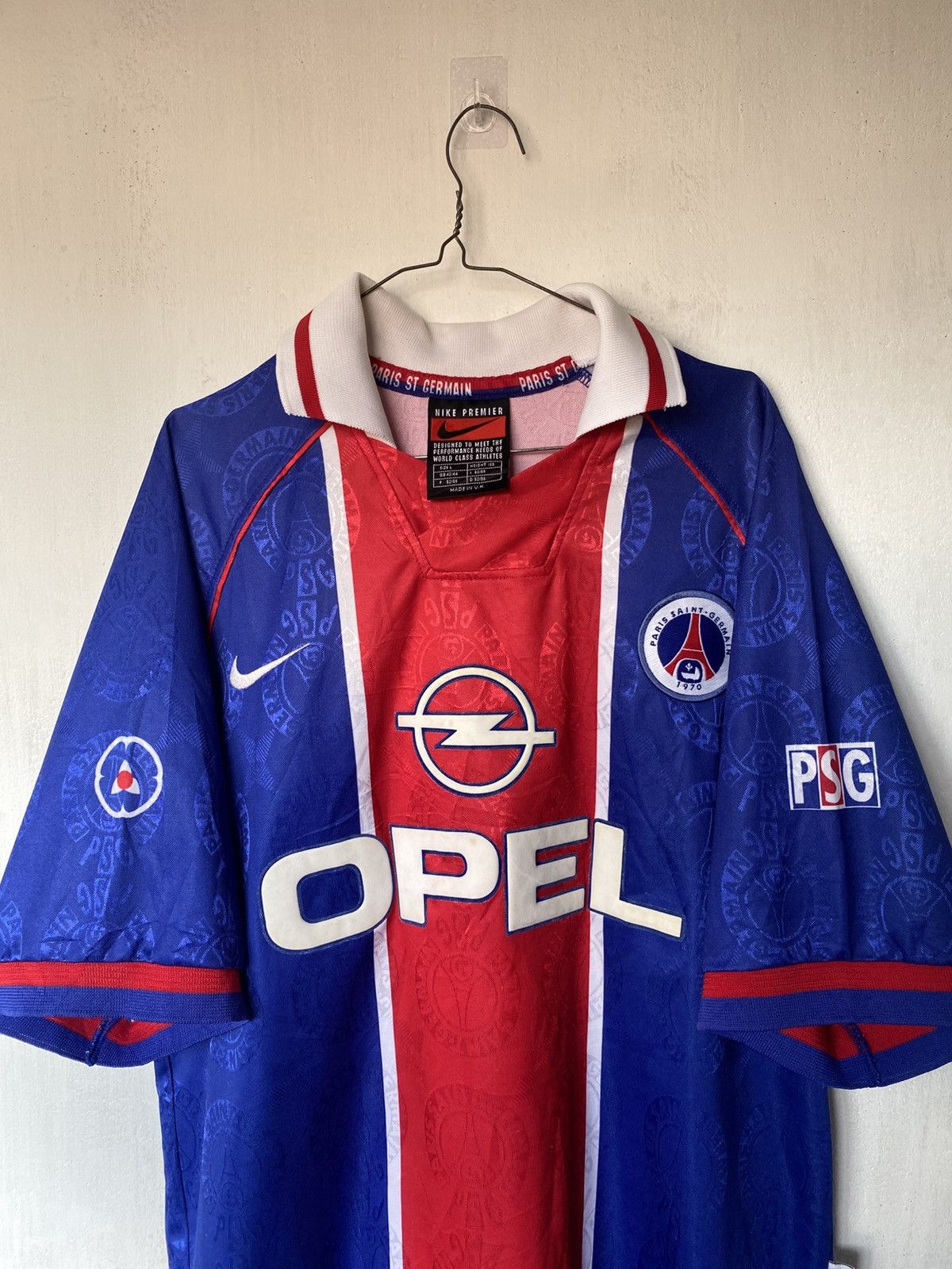 Nike × Vintage Vintage 1996/97 PSG Home Jersey Size US L / EU 52-54 / 3 - 3 Thumbnail