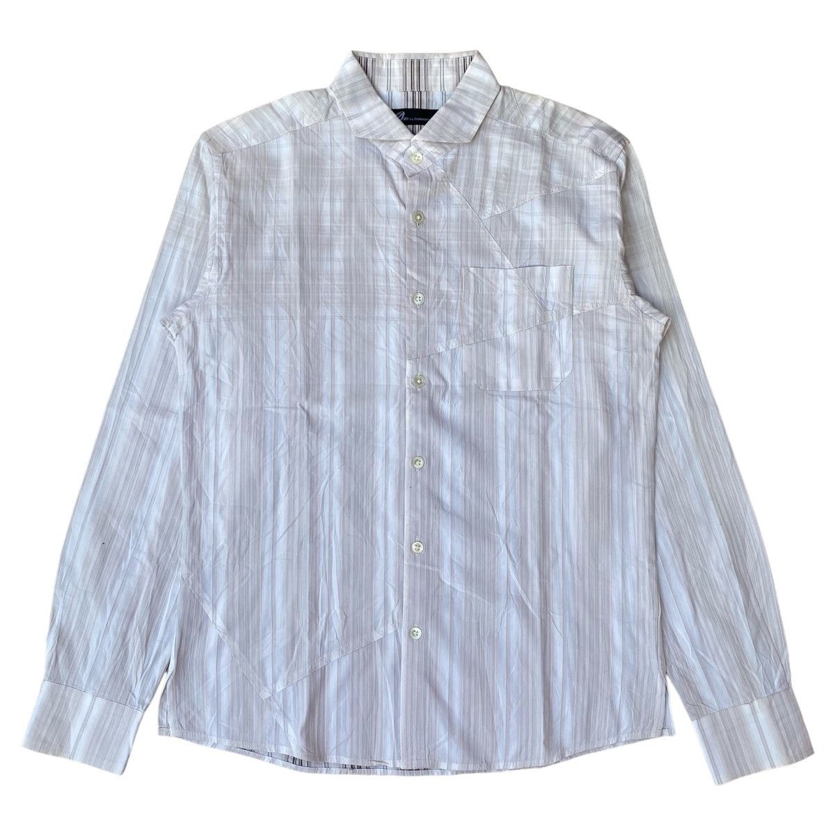 Japanese Brand × Tornado Mart Tornado Mart patchwork Button up Shirt Size US M / EU 48-50 / 2 - 1 Thumbnail
