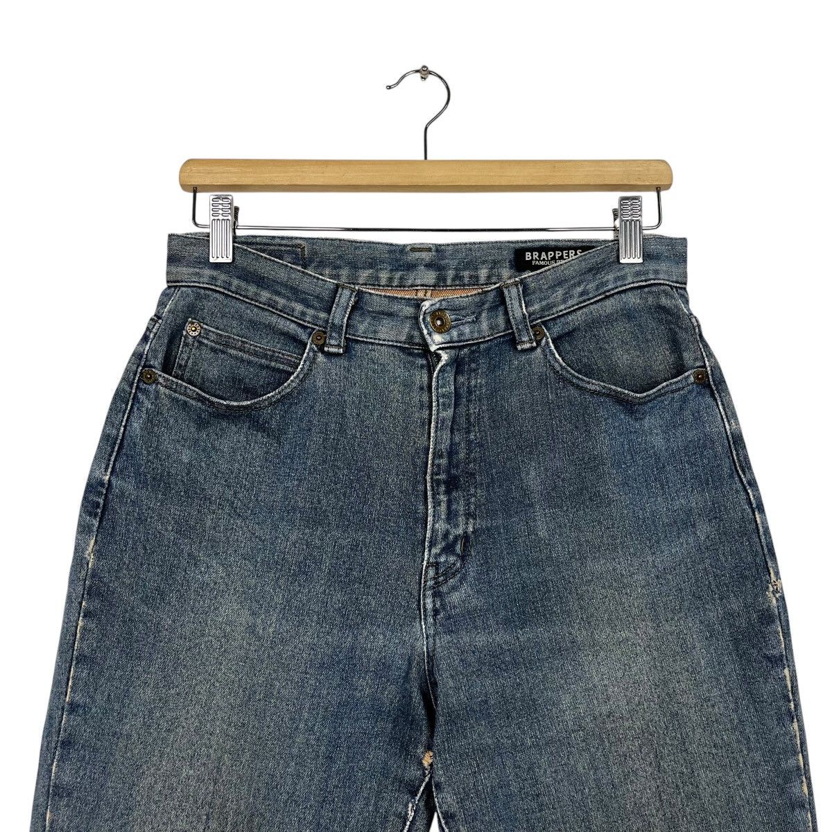 20471120 Vintage Brappers Famous Jeans Denim Size 30" / US 8 / IT 44 - 2 Thumbnail