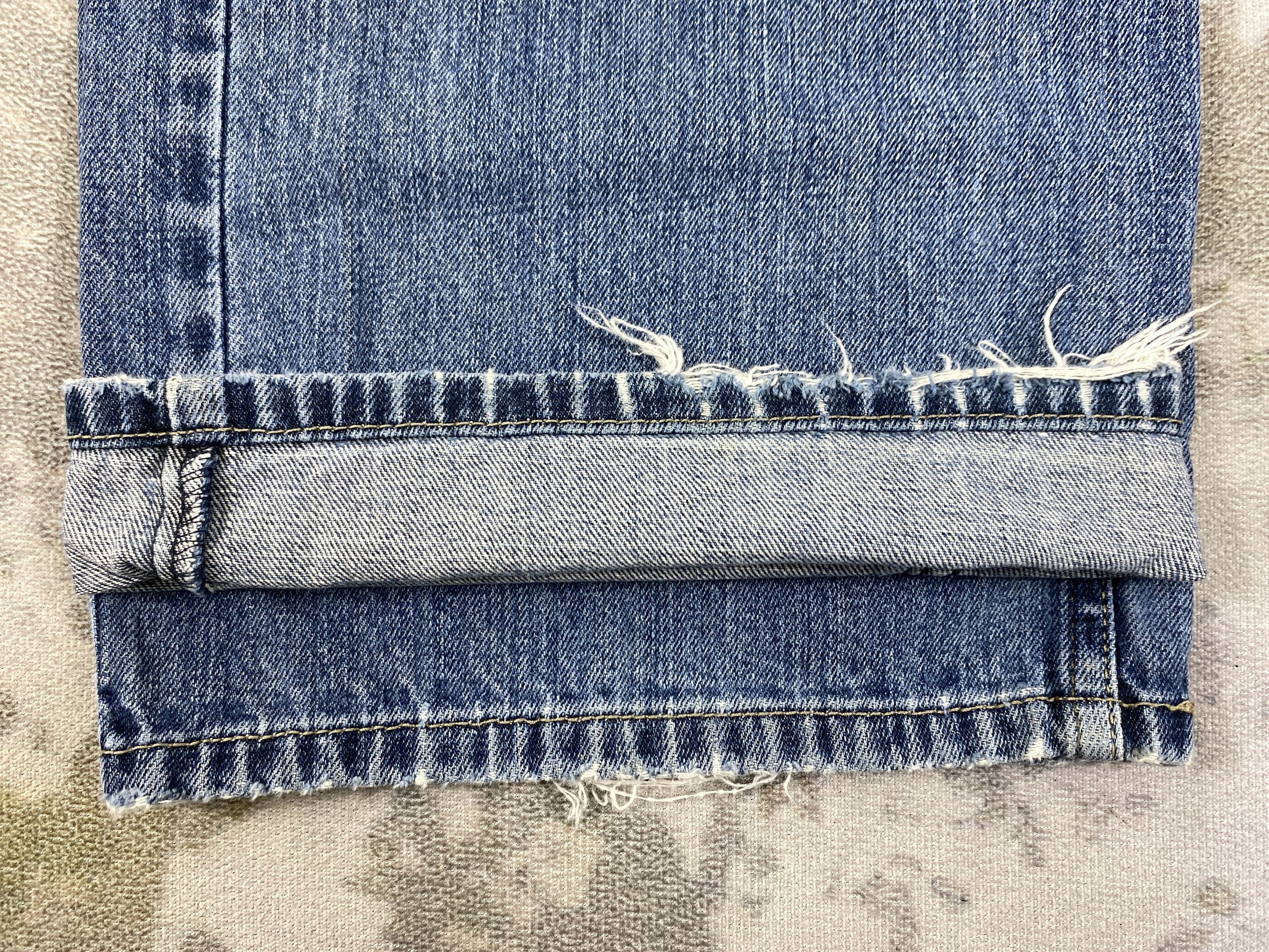Levi's Distressed Vintage Levi's 569 Loose Denim 36 x 32.5 -JN729 Size US 36 / EU 52 - 14 Thumbnail
