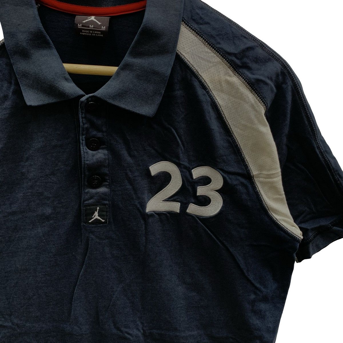 Nike Vintage Nike Air Jordan Polo Shirt Number 23 Embroidered Size US M / EU 48-50 / 2 - 6 Thumbnail