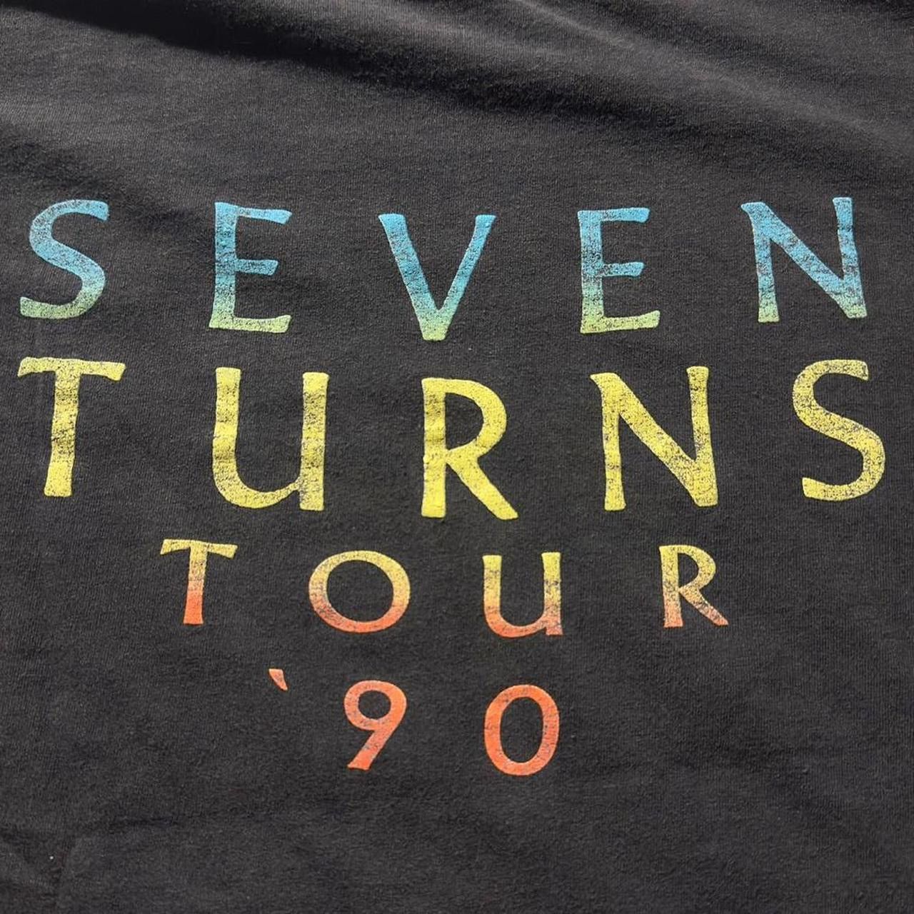 Band Tees × Vintage Vintage 90’s The Allman Brothers Seven Turns Tour ‘90 Tee Size US M / EU 48-50 / 2 - 3 Thumbnail