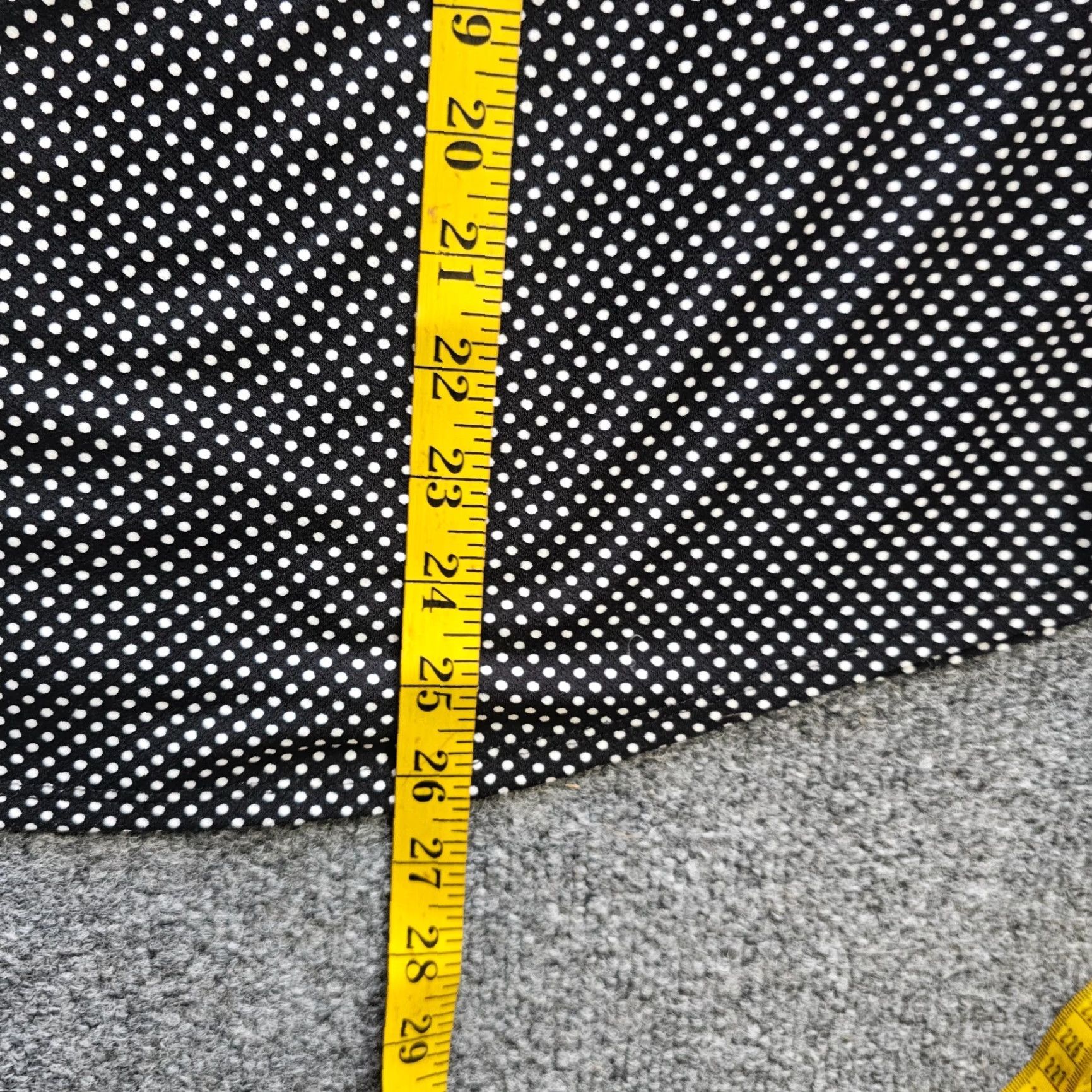 Adrianna Papell Adrianna Papell Top Womens XL Black White Polka Dot 3/4 Sleeve Stretch Casual Blouse Dressy Casual Womens XL Polka Dot Adrianna Papell Top Size XL / US 12-14 / IT 48-50 - 6 Thumbnail