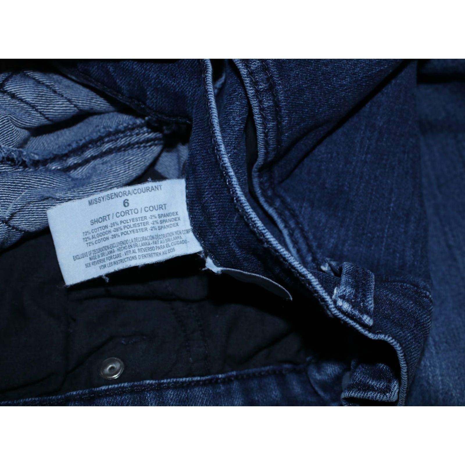 Gloria Vanderbilt VINTAGE Gloria Vanderbilt Amanda Jeans Boot Cut Wide Leg Missy 6S 30X25 Blue Womens Jeans 90s Theme Mens/Womens Size 30" / US 8 / IT 44 - 7 Thumbnail