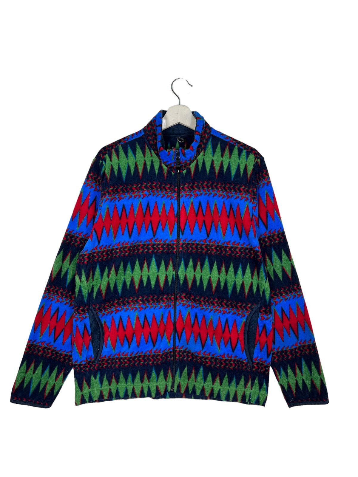 💥 TOPVALU PRINTED FLEECE NATIVE NAVAJO MOTIVE