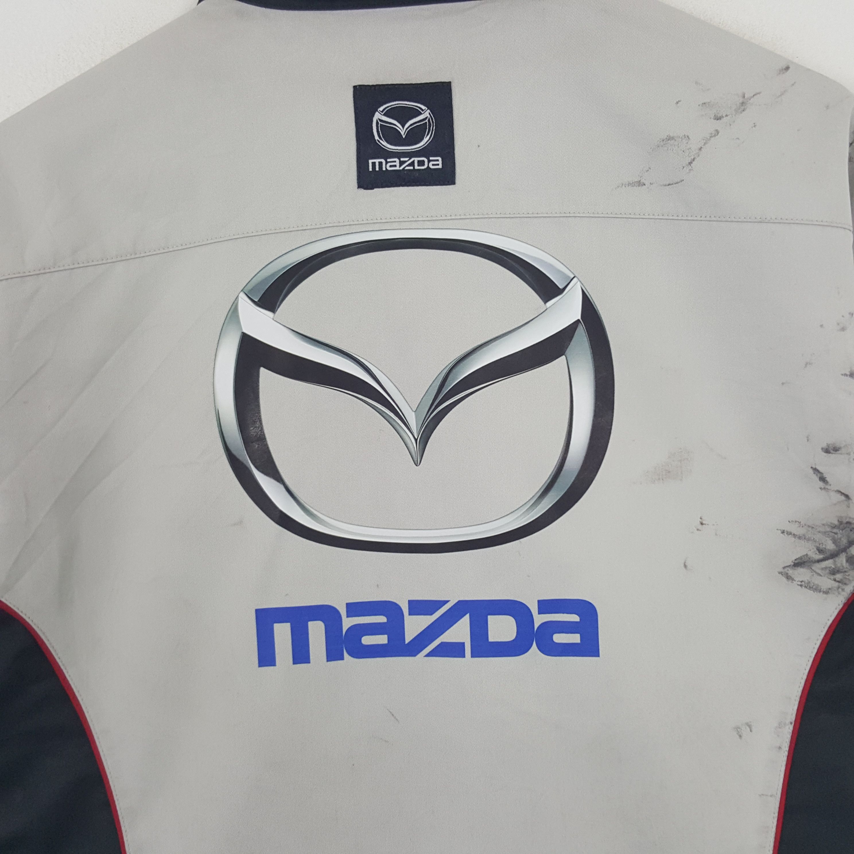 Japanese Brand × Vintage Vintage Mazda Japanese Rally Team Worker Jacket Size US L / EU 52-54 / 3 - 2 Thumbnail