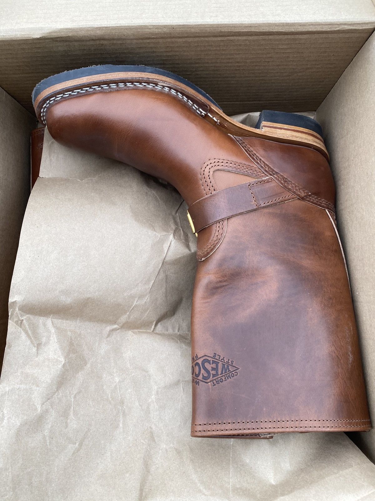 WESCO Wesco Boots Mr. Lou 9.5E tobacco brown Size US 9.5 / EU 42-43 - 9 Thumbnail