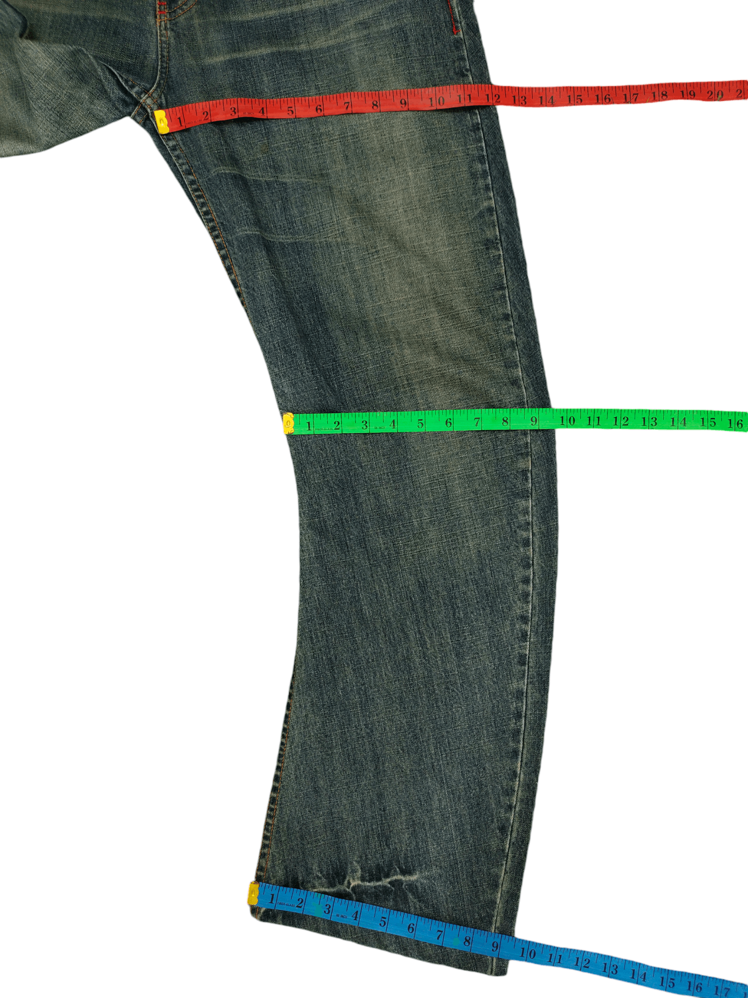 Hysteric Glamour Vintage Y2k Berik Design 3D Pocket Curve Denim Jeans Size US 32 / EU 48 - 10 Thumbnail