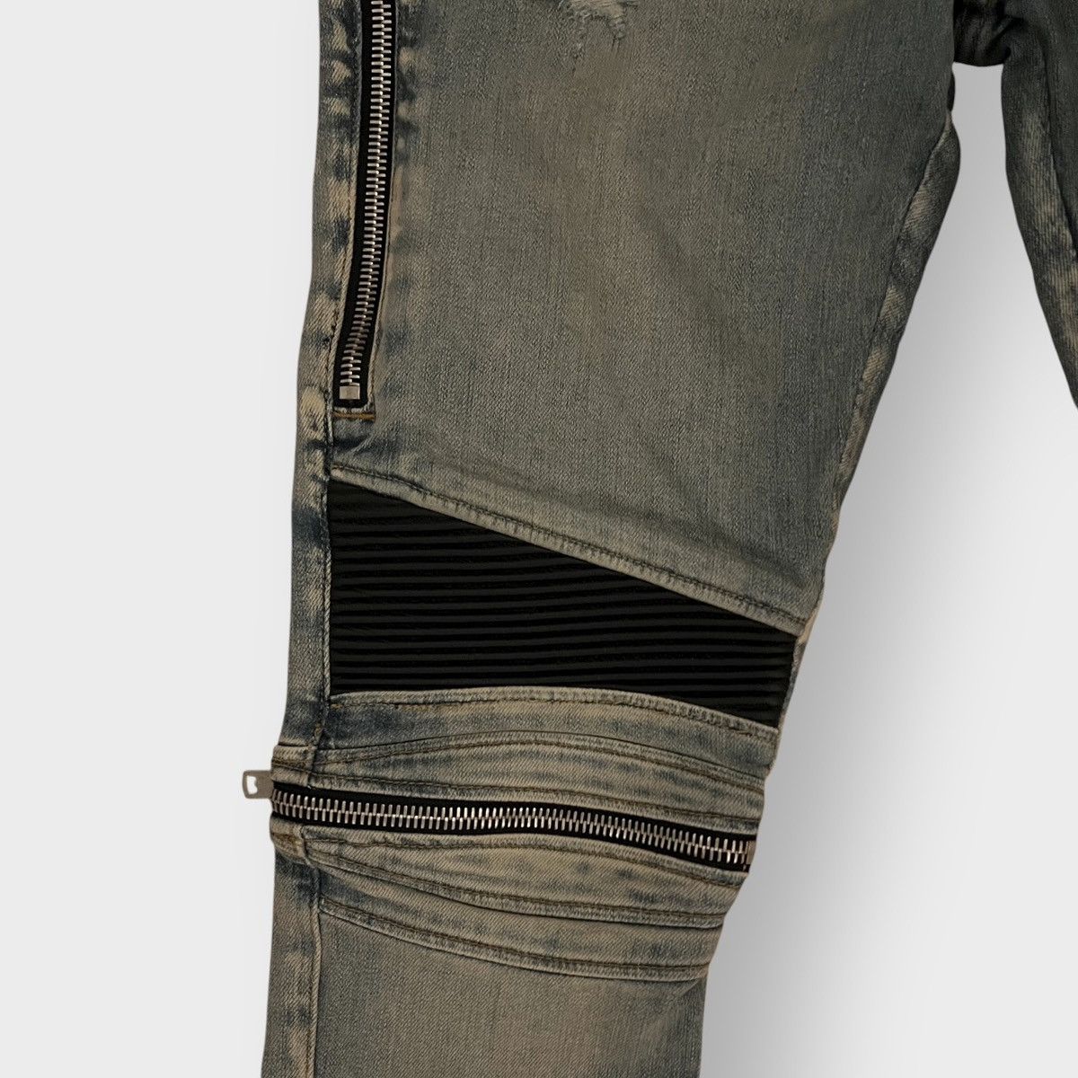 Amiri ICONIC! Amiri Zipper Biker Jeans Size 32 Size US 32 / EU 48 - 4 Thumbnail