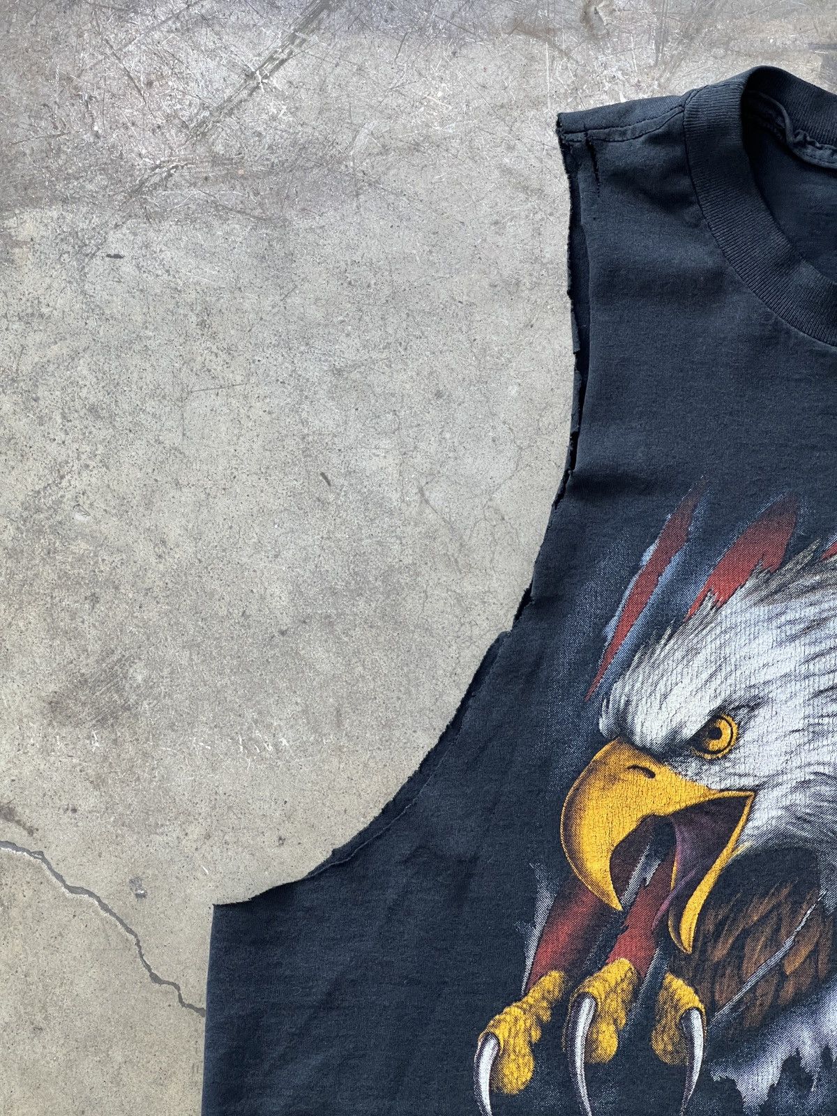 Harley Davidson Vintage Harley Davidson 90s 3D Emblem Eagle Texas Cut Tee XL Size US XL / EU 56 / 4 - 7 Thumbnail
