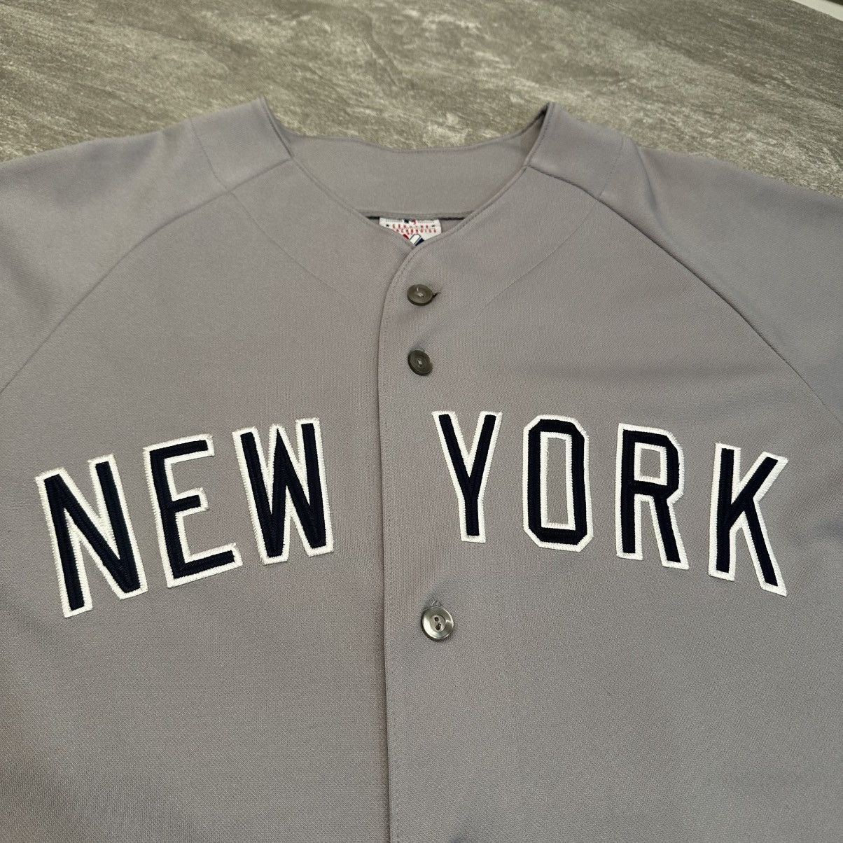 MLB × Majestic New York Yankees Damon Majestic MLB Baseball Jersey Shirt Size US XL / EU 56 / 4 - 2 Thumbnail