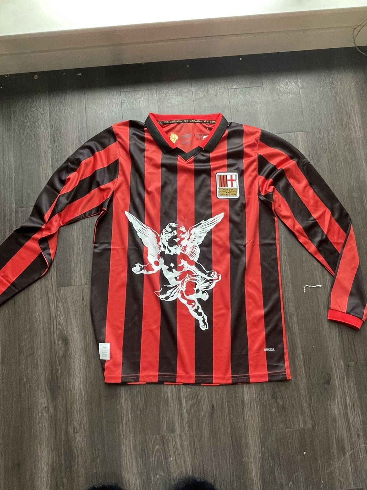Puma Puma AC Milan 125th Anniversary Authentic Long Sleeve Jersey Size US M / EU 48-50 / 2 - 1 Thumbnail