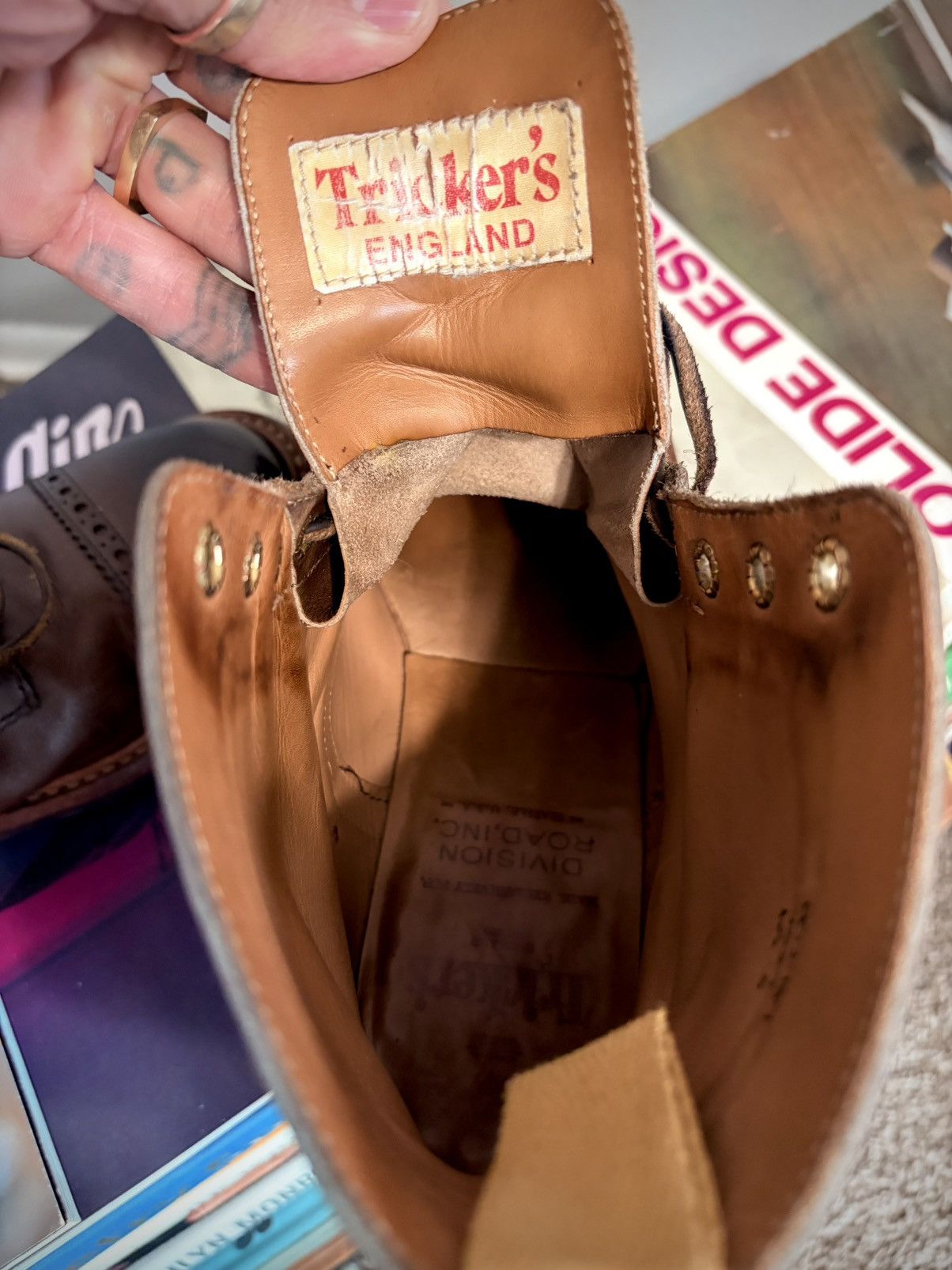 Tricker's Tricker’s Eaton x Division Road Size US 6.5 / EU 39-40 - 6 Thumbnail