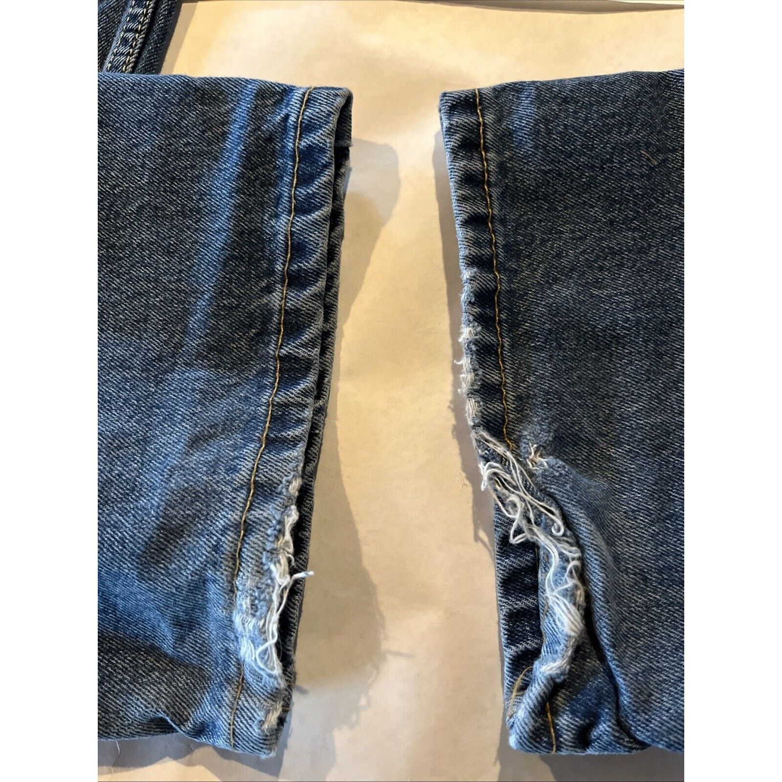 Levi's Levi’s 505 Jeans Men’s 38x34 Reg Straight Denim Cotton Blue Size US 38 / EU 54 - 6 Thumbnail