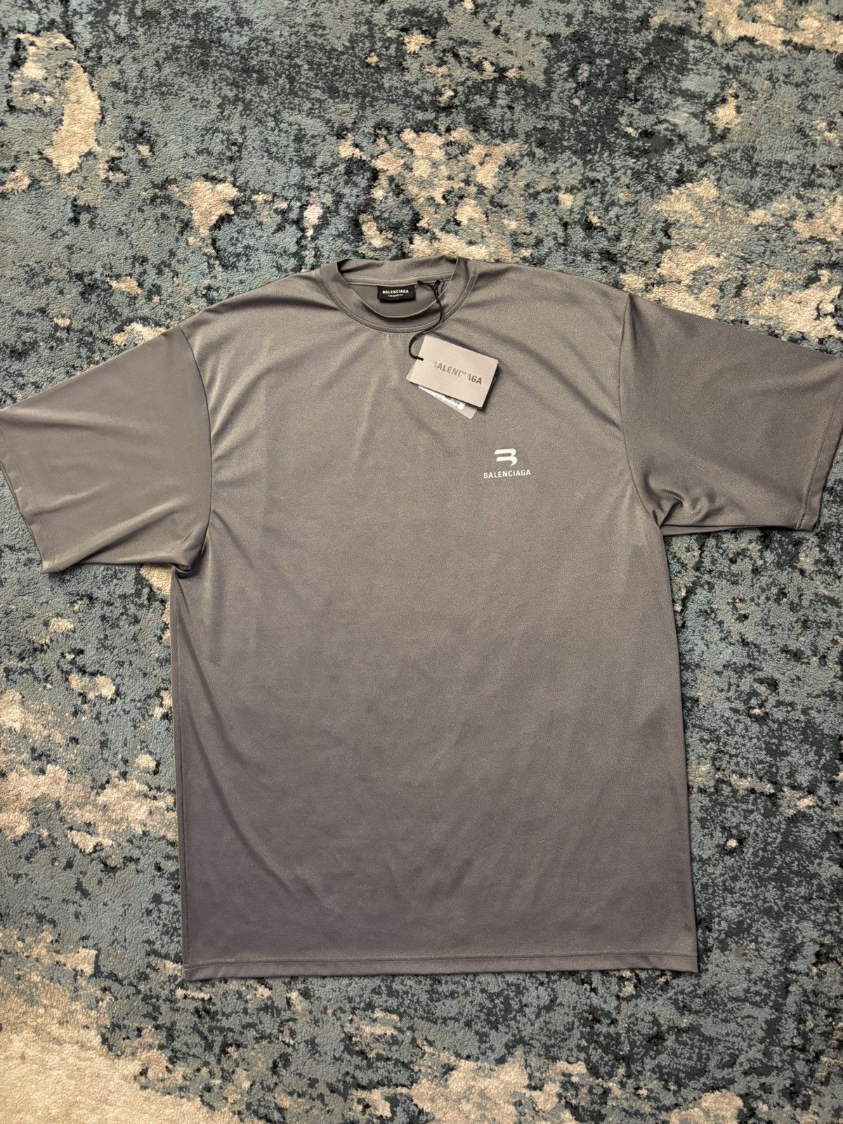 Balenciaga Swimwear T Shirt Grey Small (Fits XL) Brand New
