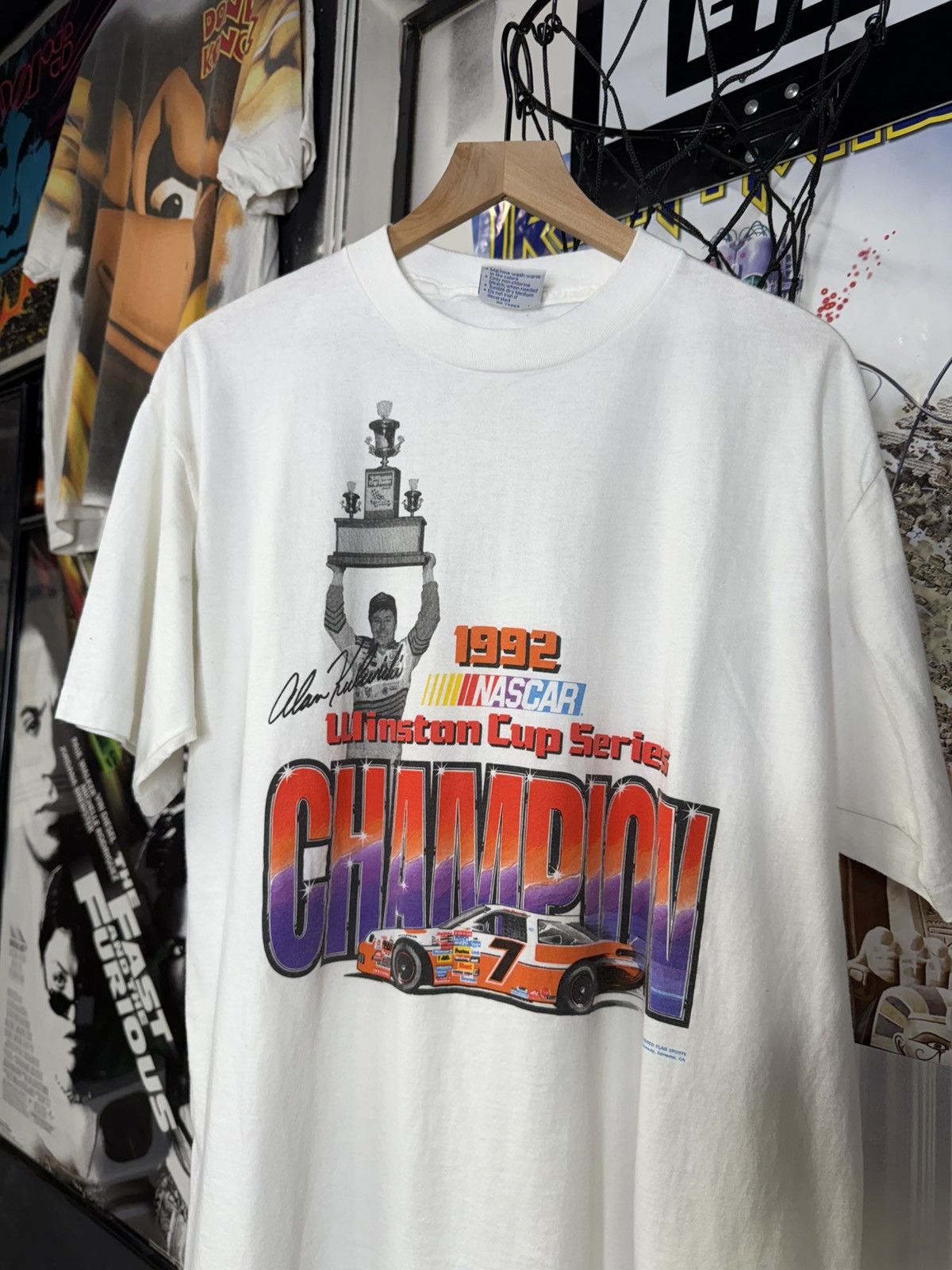 Vintage Vintage 90’s Nascar Winston Cup T-Shirt Adult Size XLarge Size US XL / EU 56 / 4 - 2 Thumbnail
