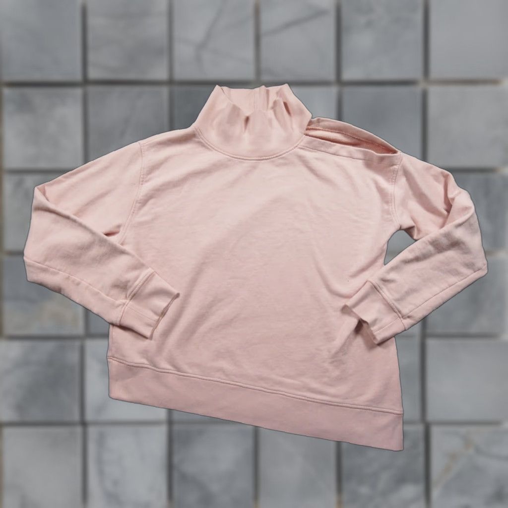 Allsaints AllSaints Sweatshirt Womens Small Pink Brady Sweat Pullover Open Shoulder Ladies Shirt Pullover Pink Casual Ladies Small Womens Size S / US 4 / IT 40 - 1 Thumbnail