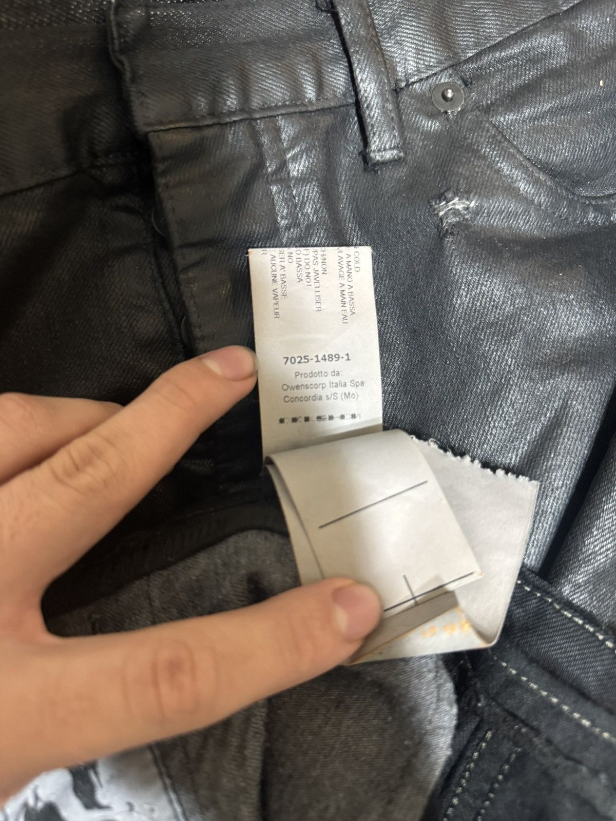 Rick Owens × Rick Owens Drkshdw Rick Owens Black Wax Aircuts Size US 31 - 9 Thumbnail