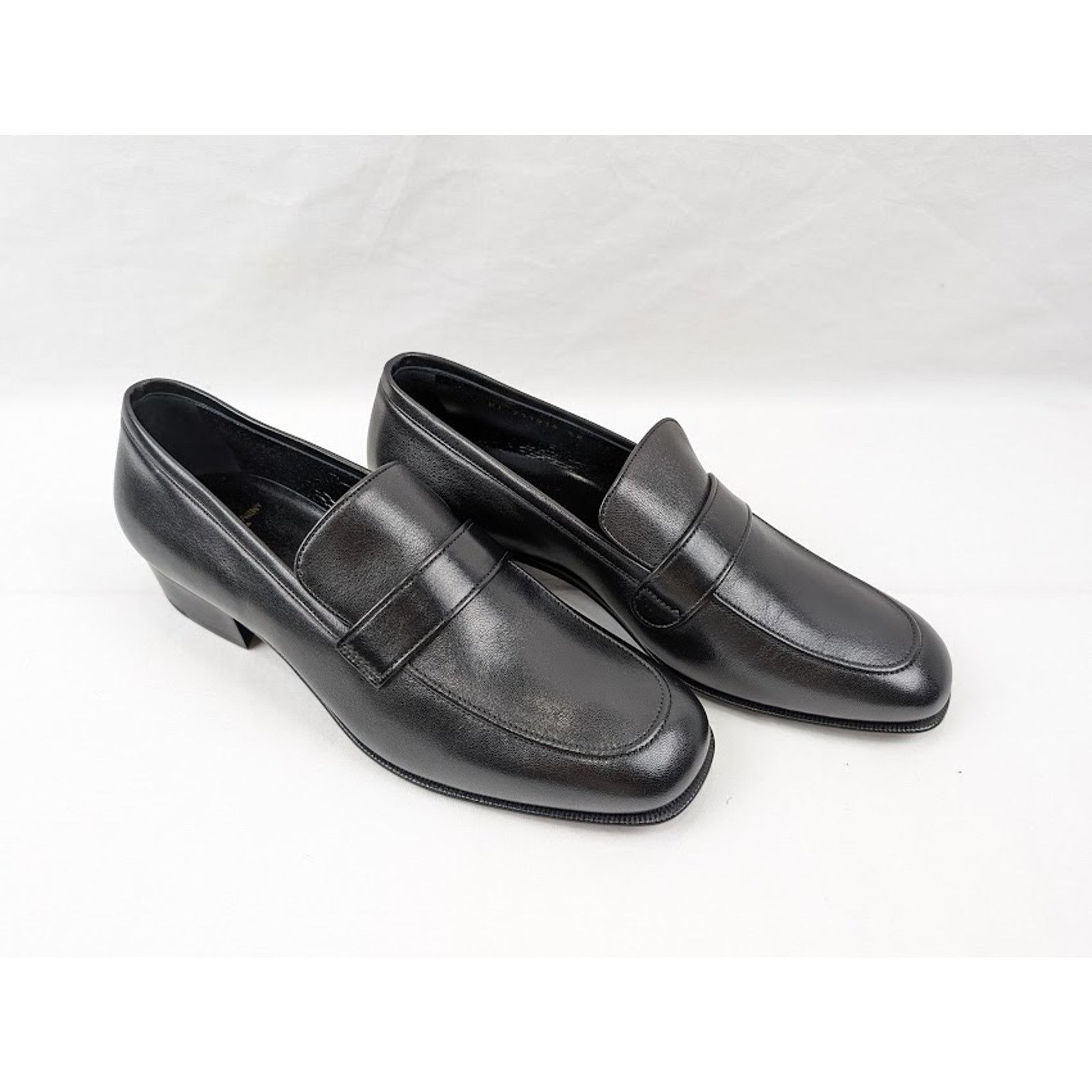 Saint Laurent Paris o1rshd1 Solferino 30 Moc Shoes in Nero Size US 12 / EU 45 - 12 Thumbnail