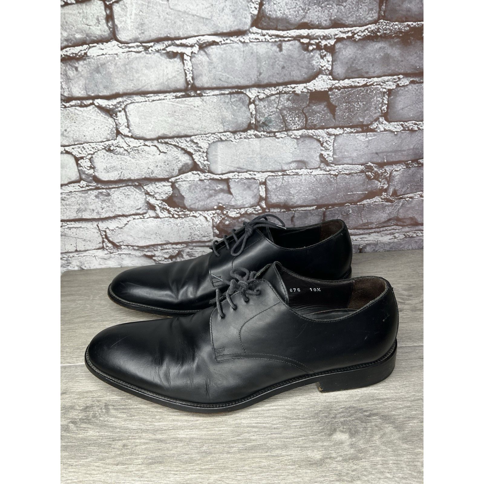 To Boot New York To Boot New York Adam Derrick Black Leather Derby Dress Shoe Size US 10.5 / EU 43-44 - 19 Thumbnail