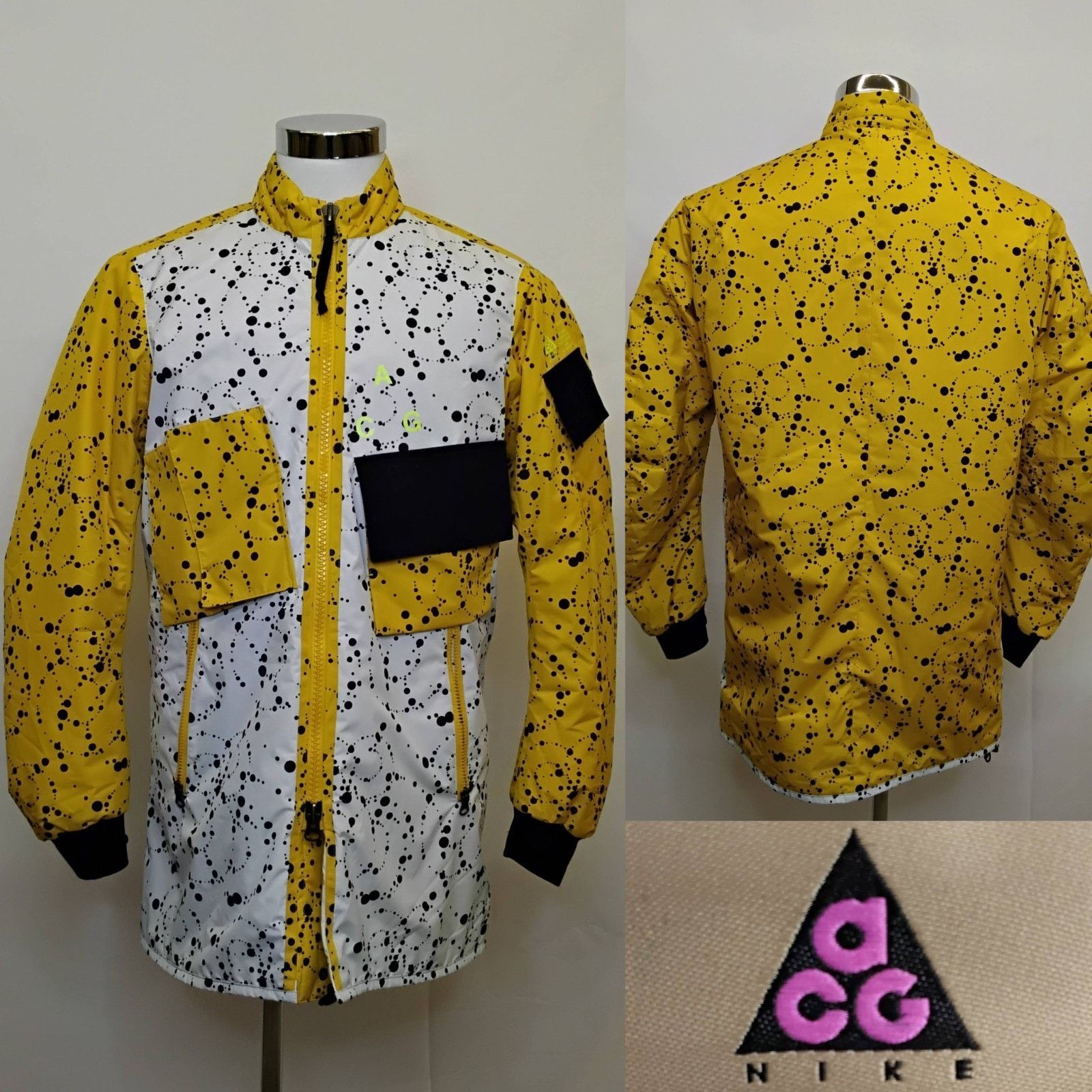 Nike ACG Nike ACG Insulated Jacket Men's M Yellow Black AQ3531-100 Size US M / EU 48-50 / 2 - 1 Thumbnail