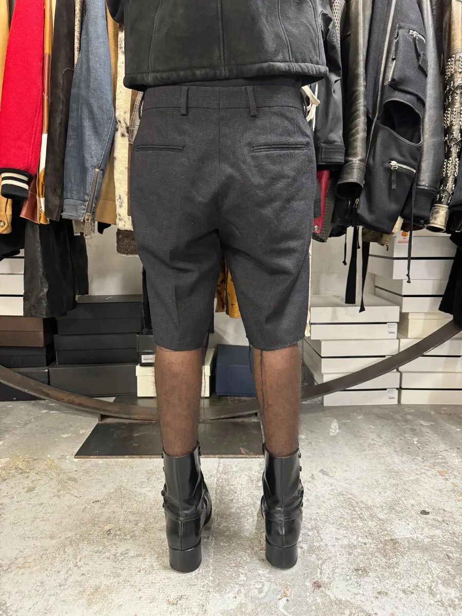 Dries Van Noten Dries Van Noten Black Wool Distressed Shorts Size US 32 / EU 48 - 5 Thumbnail