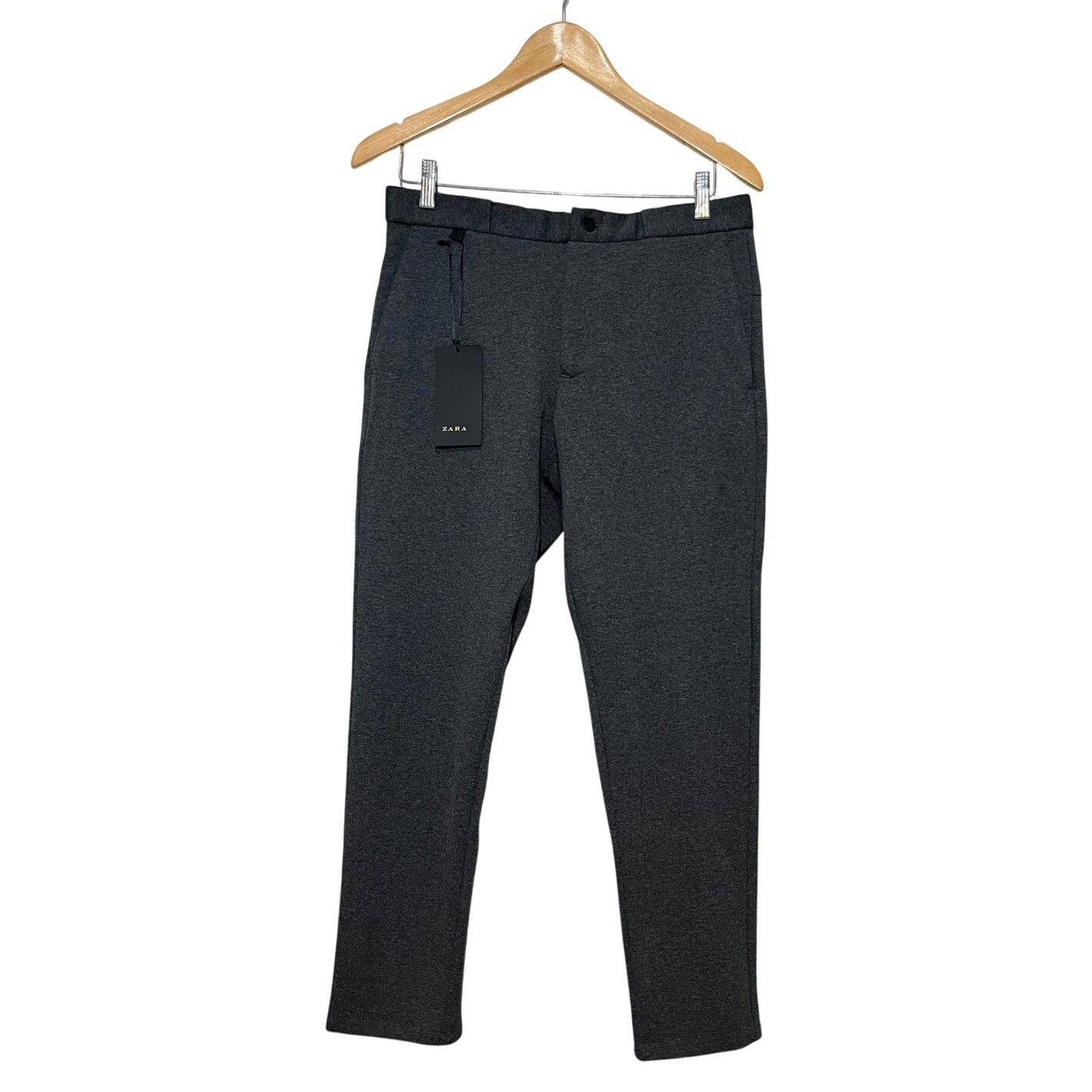 Zara NWT Womens Zara Comfortable Collection Gray Pants Size 40 Size 40" / US 18 - 12 Thumbnail