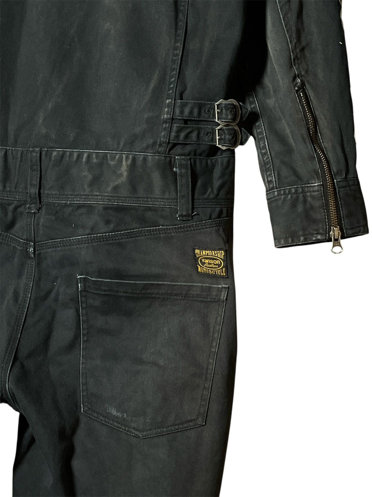 Vanson Leathers Vanson Leathers Crossbone Skull Coverall Size US M / EU 48-50 / 2 - 6 Thumbnail