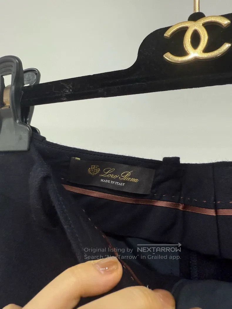 Loro Piana Loro Piana Chad royal lightness trousers, cashmere materia Size 26" / US 2 / IT 38 - 3 Thumbnail