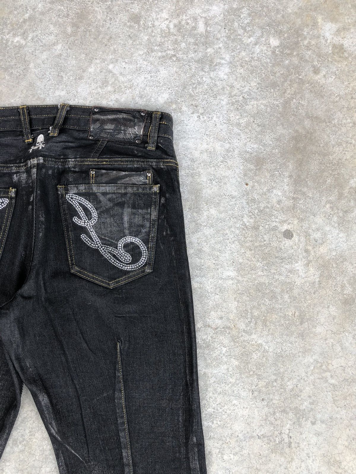 Japanese Brand Japanese Jupiter Juno Flared Jeans Distressed Size US 32 / EU 48 - 10 Thumbnail