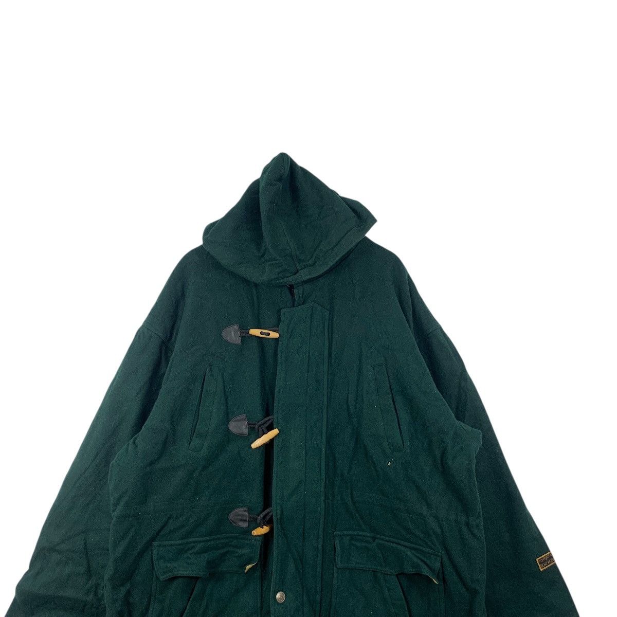 Vintage Vintage BOAT WORKS NAVIGATION Collection Duffle Heavy Coat Size US XL / EU 56 / 4 - 2 Thumbnail